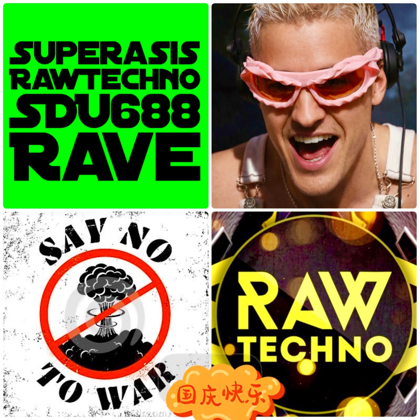SUPERASIS RAW TECHNO SDU688 IT'S TIME 2 RAVE! episode artwork