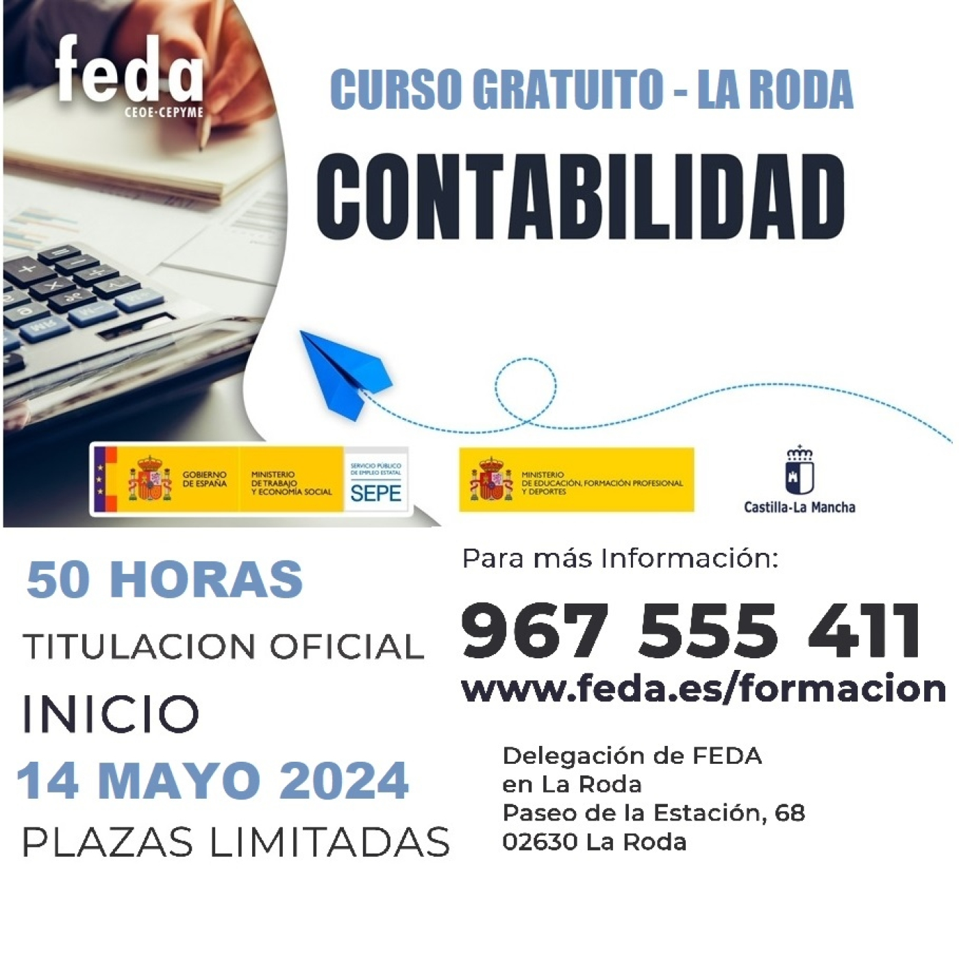 Curso de FEDA en La Roda: Contabilidad (13-05-2024) episode artwork