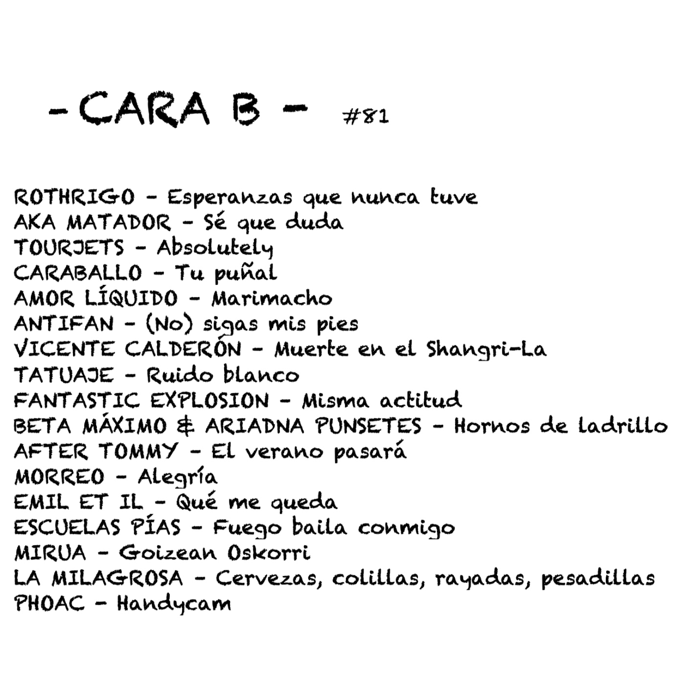 Cara B - 081