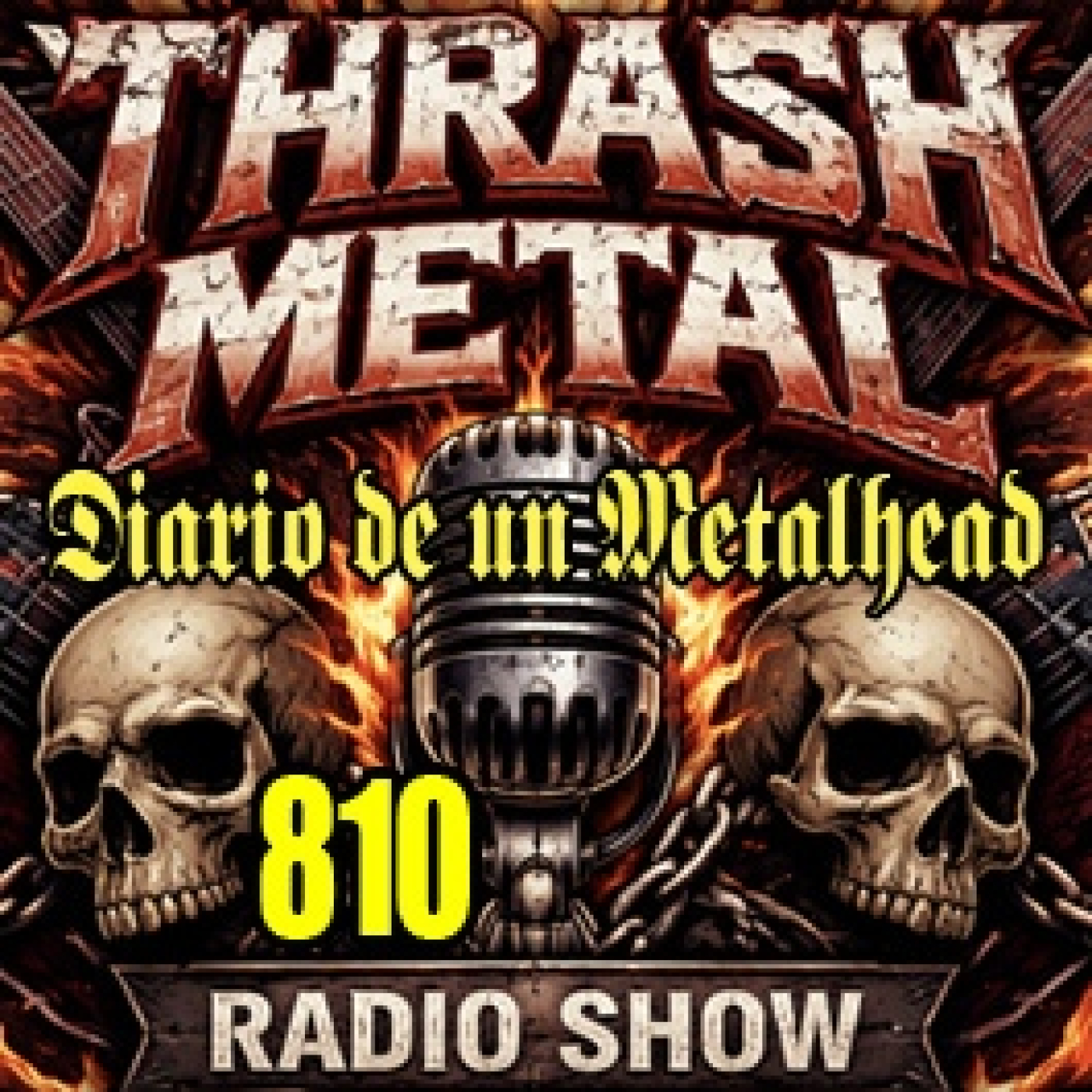Diario de un Metalhead 810 Thrash Metal episode artwork