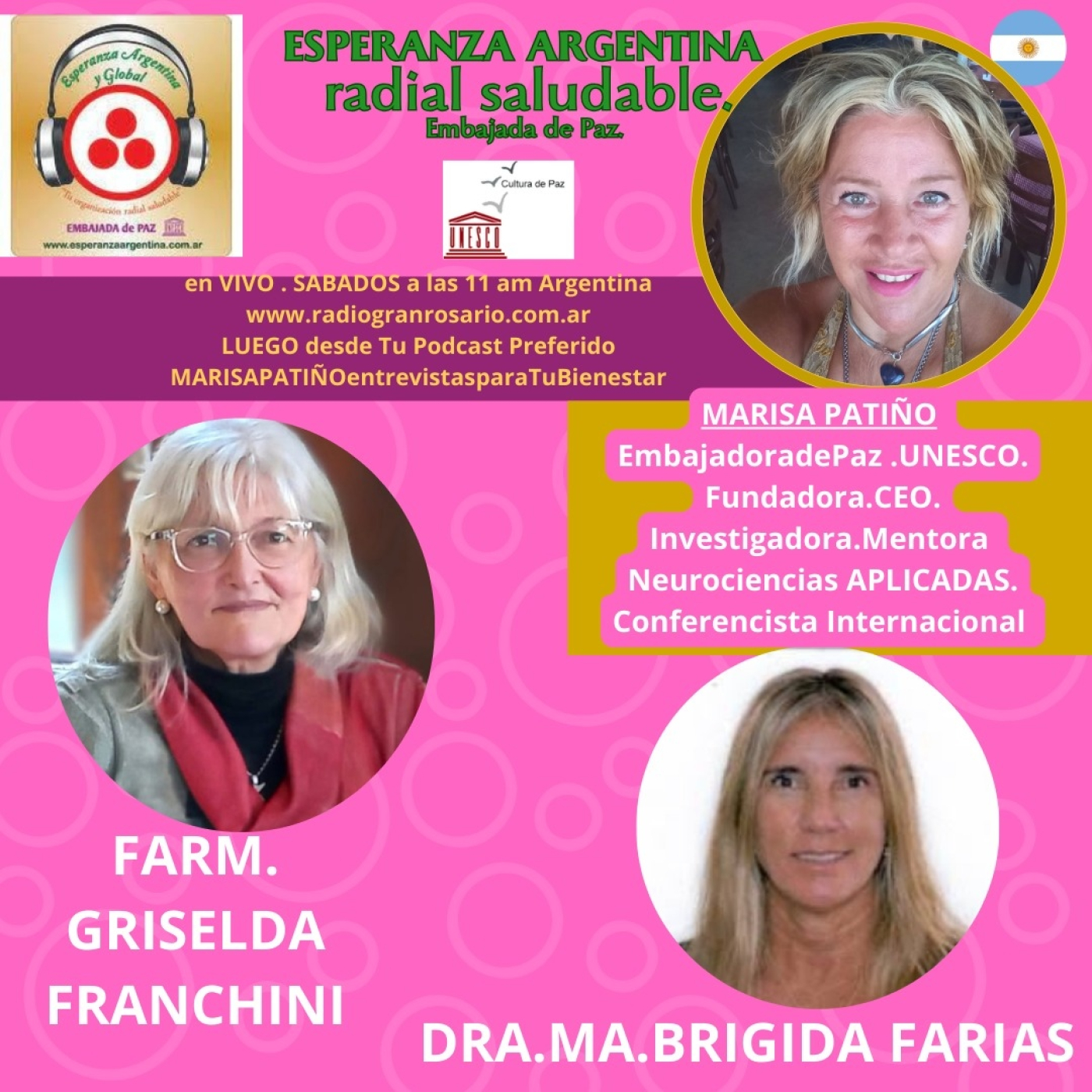 MARISAPATIÑO,entrevistas para TU BIENESTAR