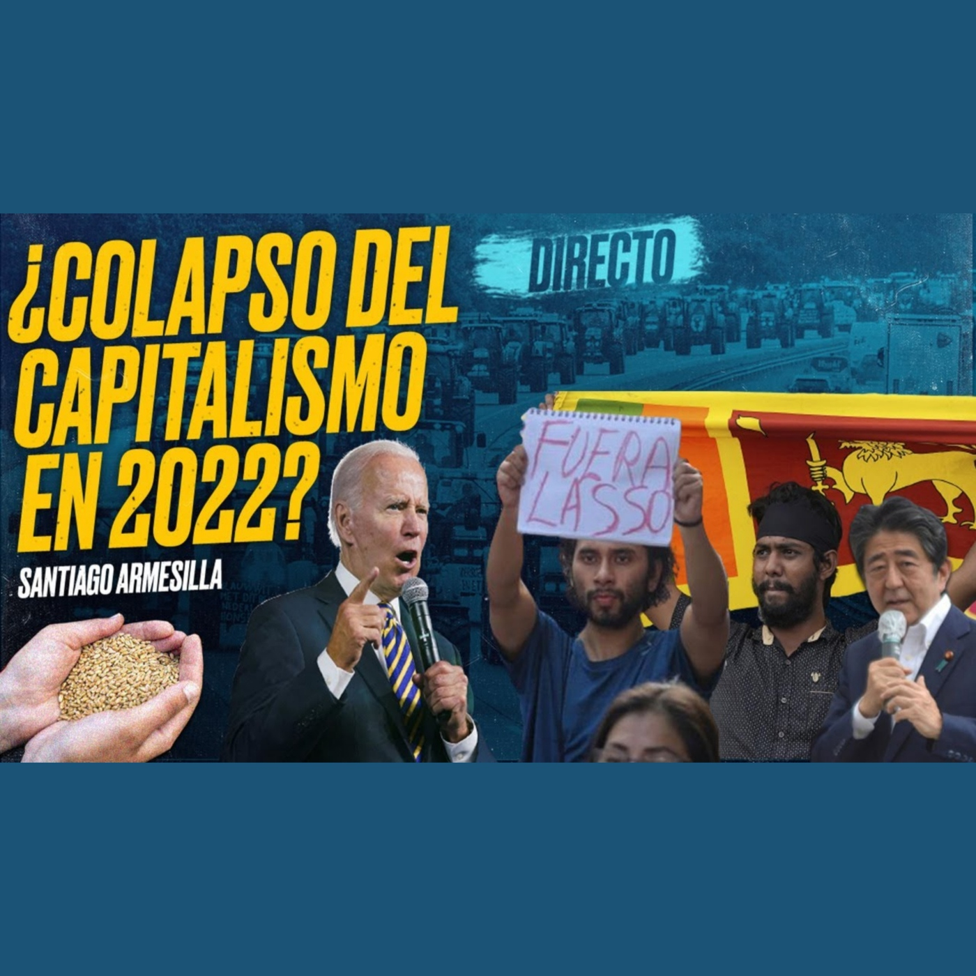 CRISIS ECONÓMICA y ALIMENTARIA MUNDIAL: ¿Vamos al COLAPSO CAPITALISTA? Directo con ARMESILLA