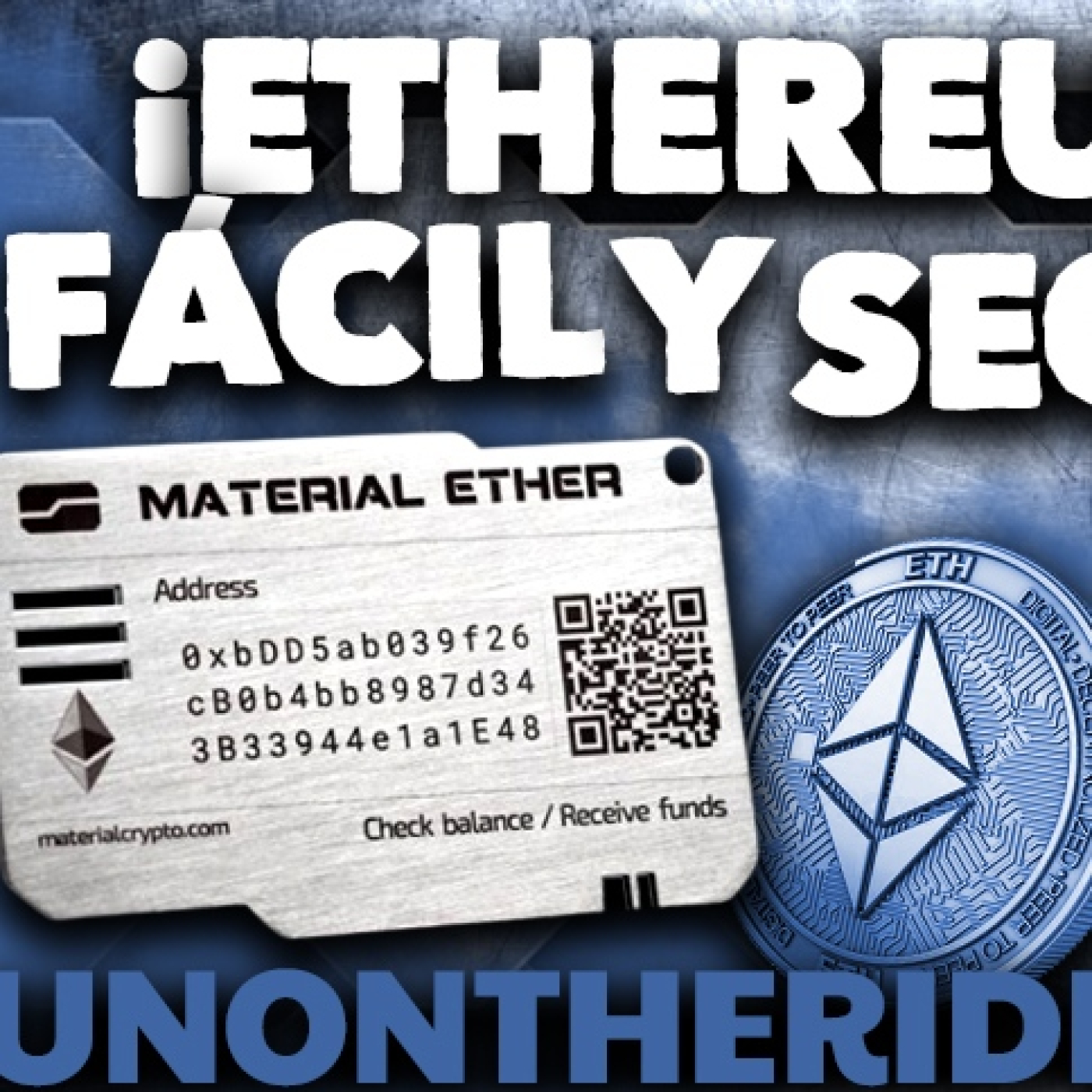 ¡ETHEREUM FÁCIL Y SEGURO con MATERIAL BITCOIN!