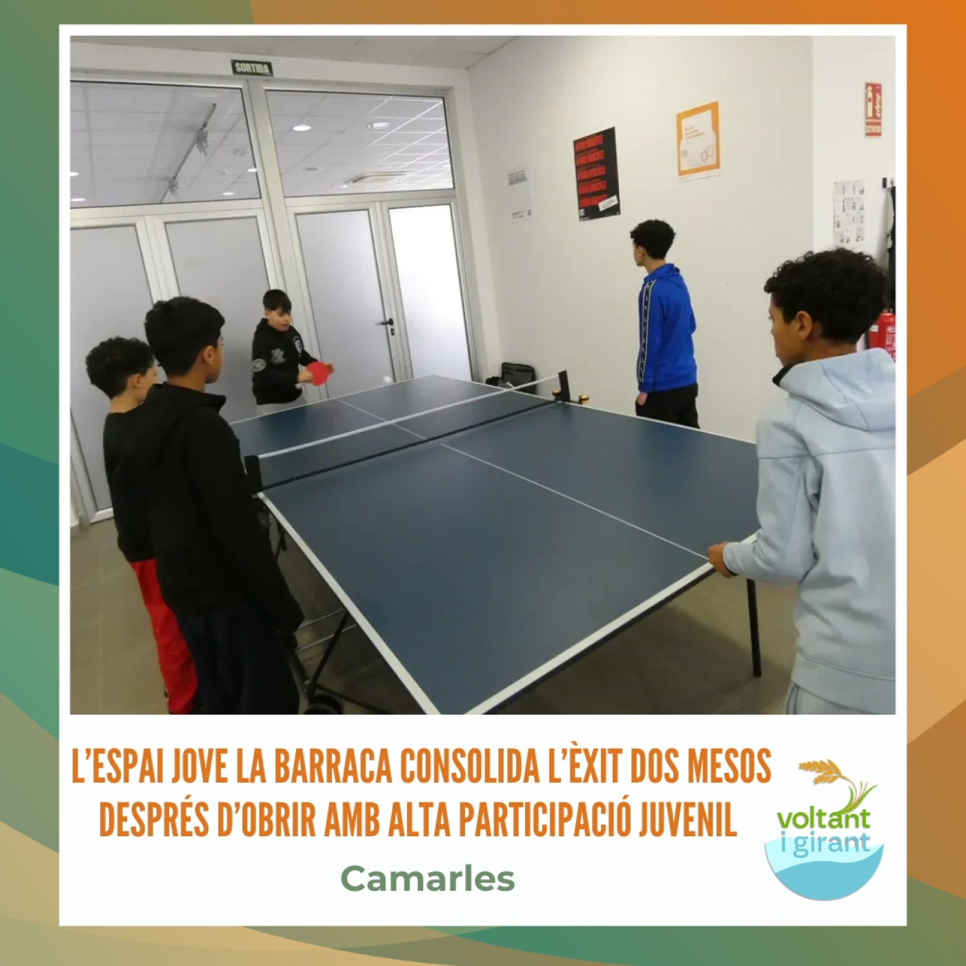 L’Espai Jove La Barraca consolida l’èxit dos mesos després d’obrir amb alta participació juvenil episode artwork