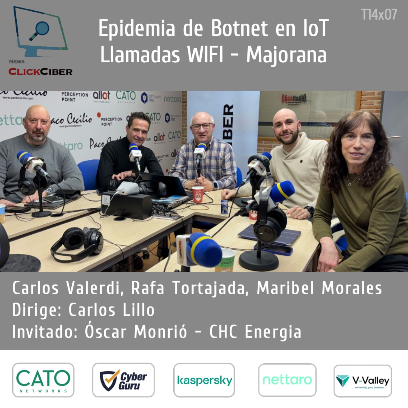 T14X07 - Epidemia de BOTNET - Llamadas por WIFI episode artwork