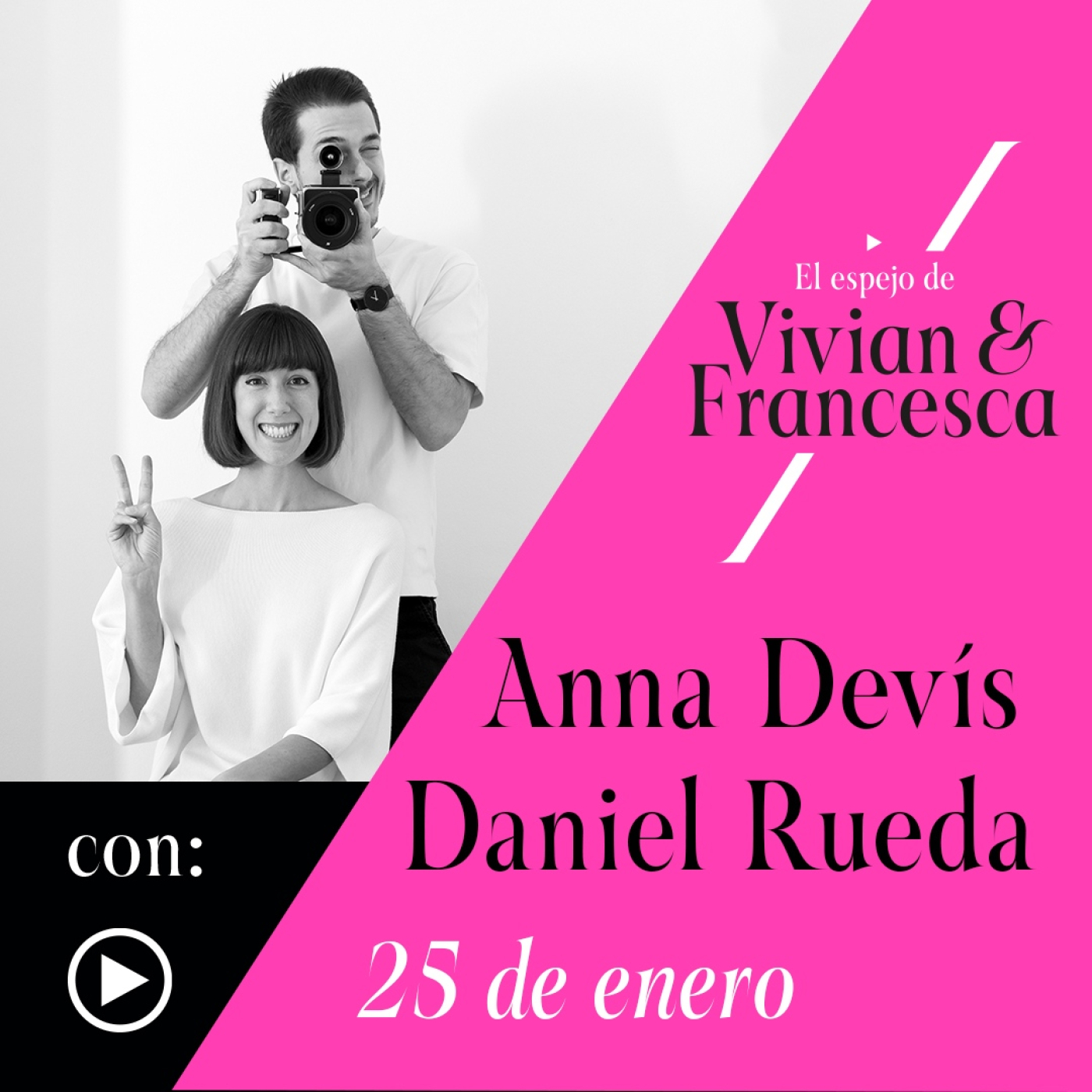El espejo de Vivian y Francesca