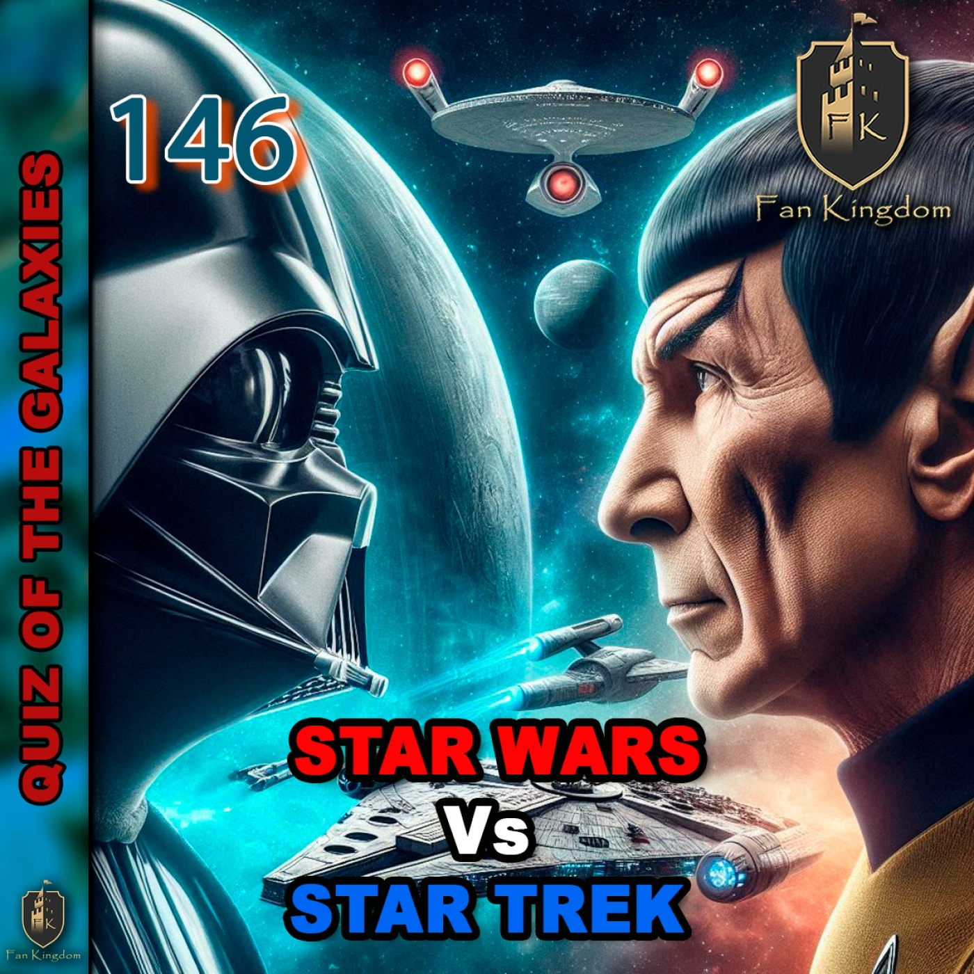 QUIZ OF THE GALAXIES - STAR WARS Vs STAR TREK | FK146