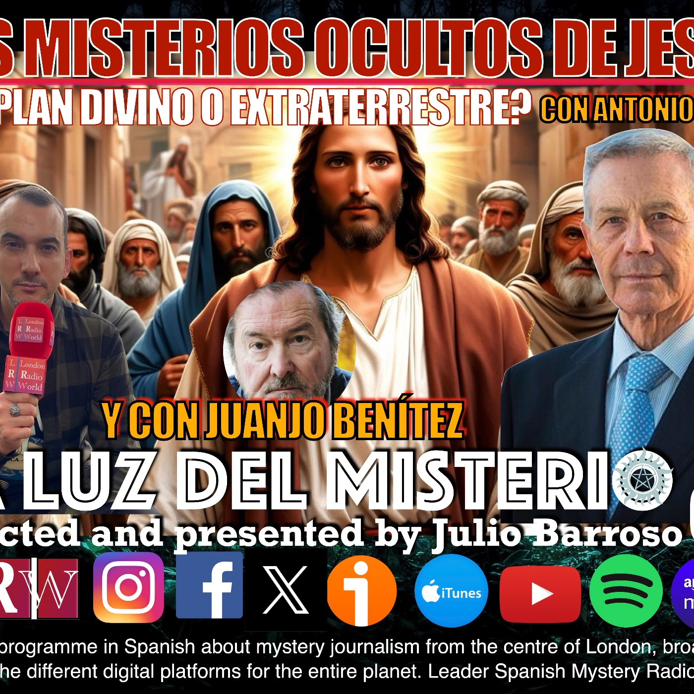 Los misterios ocultos de Jesús: ¿Un plan divino o extraterrestre? con Juanjo Benítez y Antonio Piñero