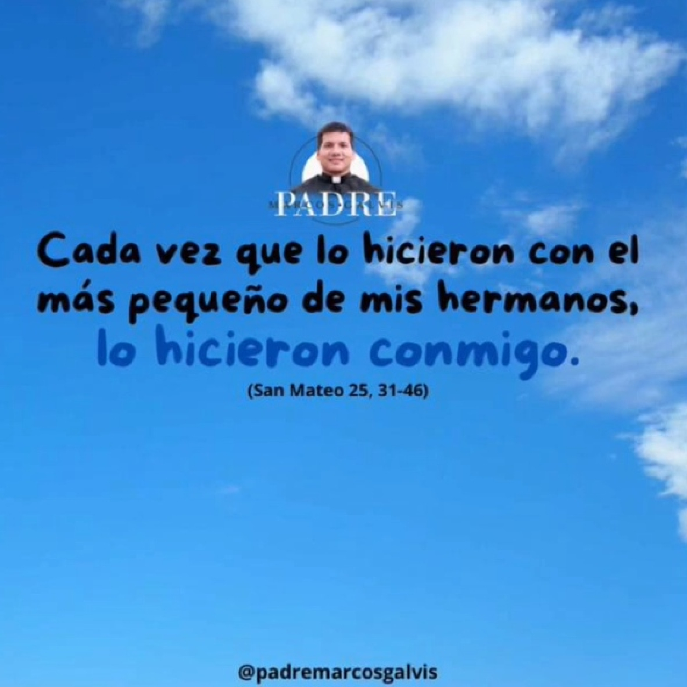 EVANGELIO DE HOY Lunes 19 Febrero 2024 con el Padre Marcos Galvis episode artwork