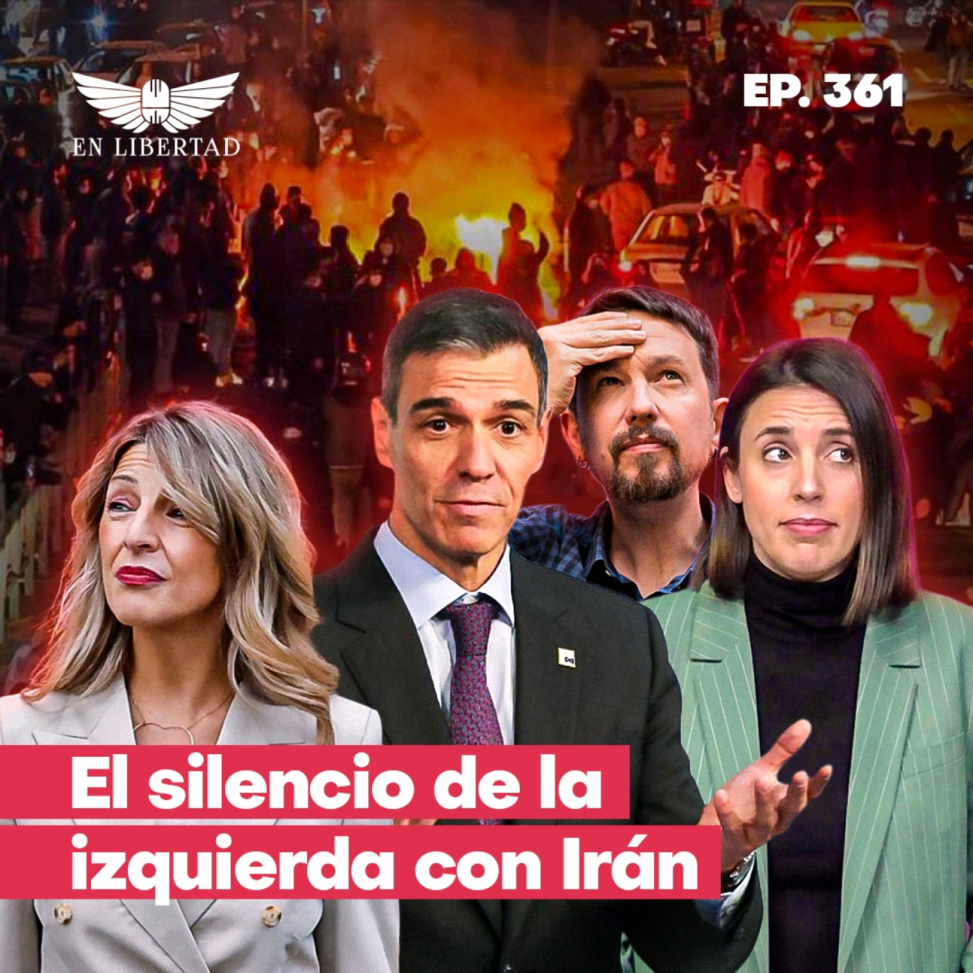 El silencio cómplice de la izquierda con el régimen de los ayatolás