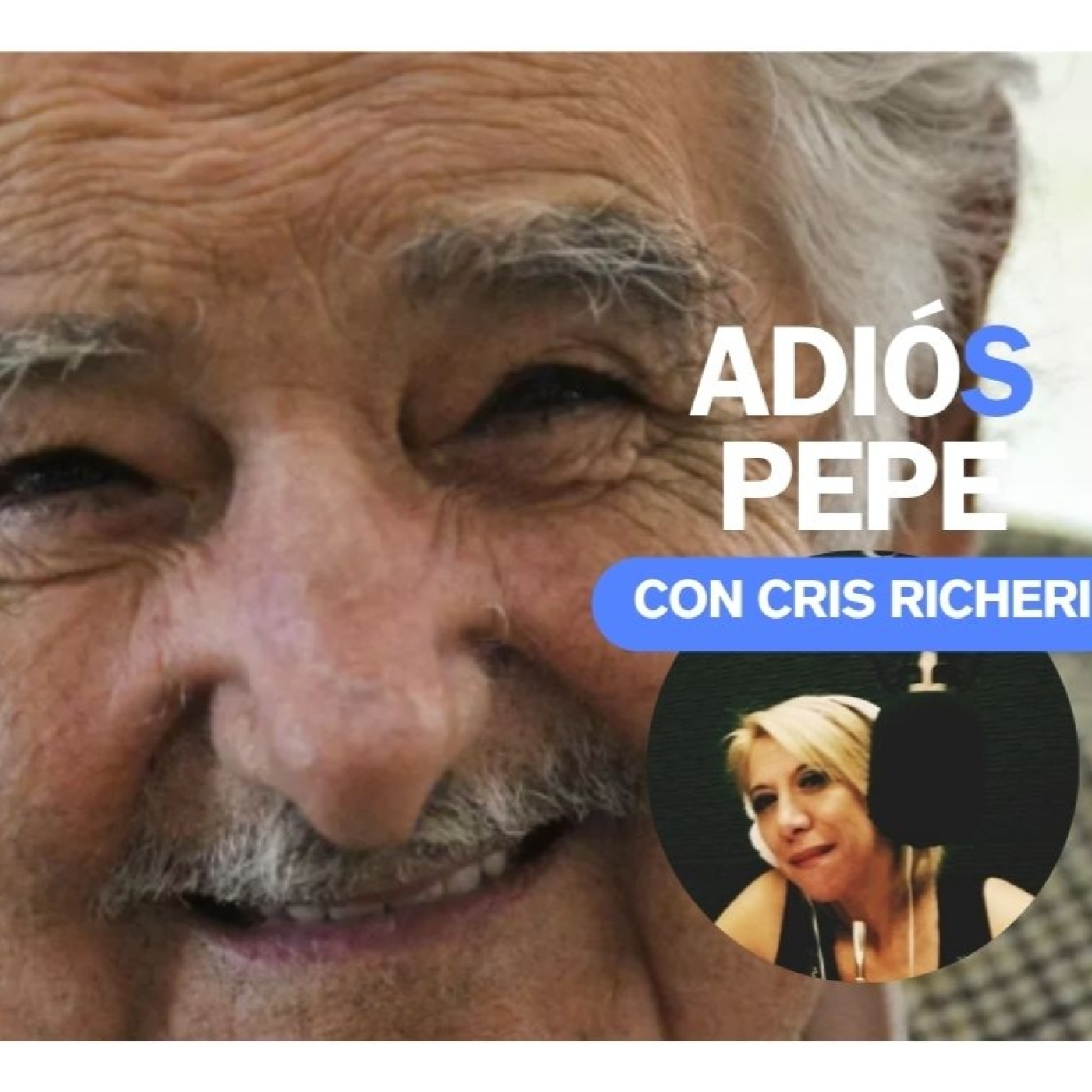 "Adiós Pepe" Cris Richeri desde Uruguay nos acompañó para nuestro homenaje al presidente que murió como vivió.