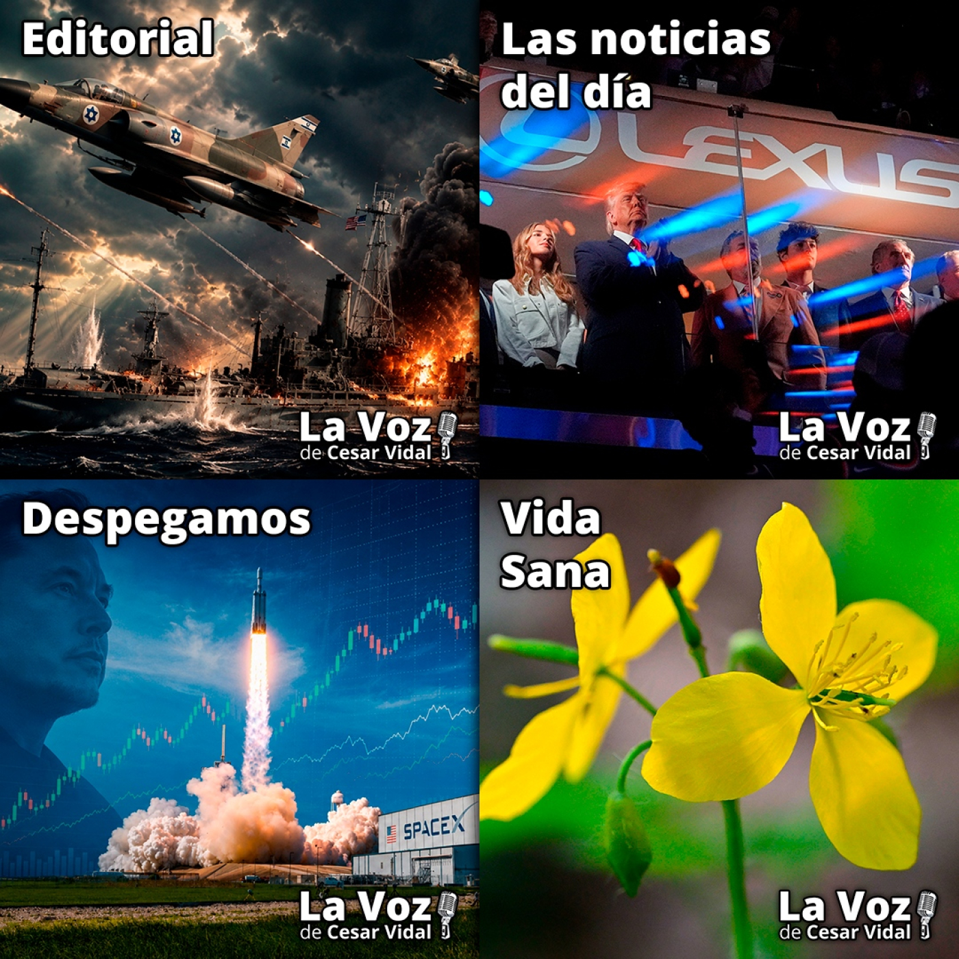 Programa Completo de La Voz de César Vidal - 09/06/26 episode artwork