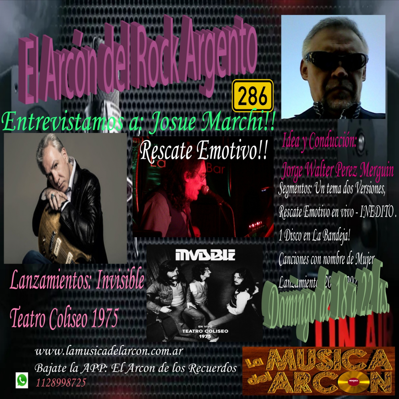El Arcon del Rock Argento - Emision nº 286 con Josue Marchi - 01-05-2022 episode artwork