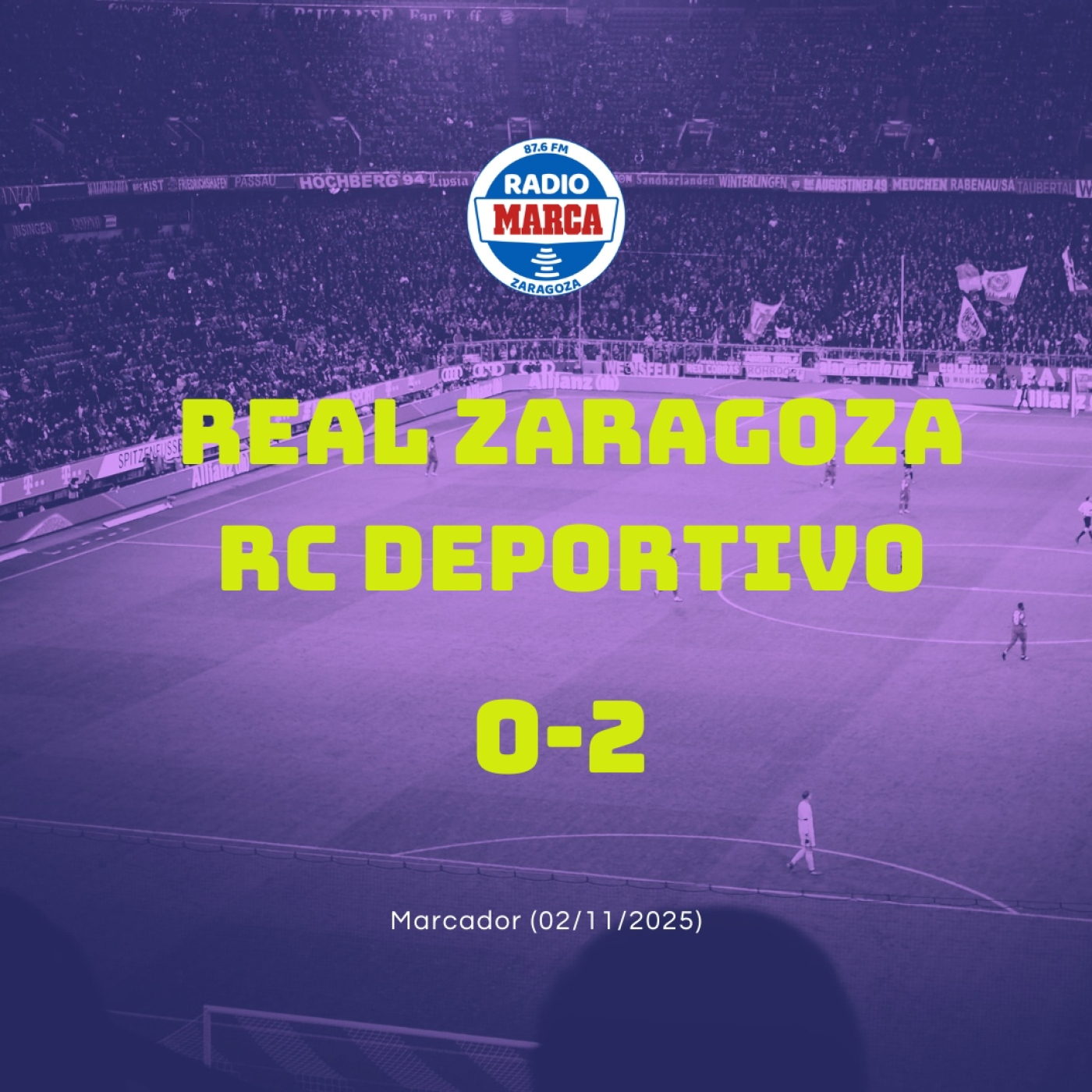 02-11-2025 - Marcador Zaragoza Partido episode artwork