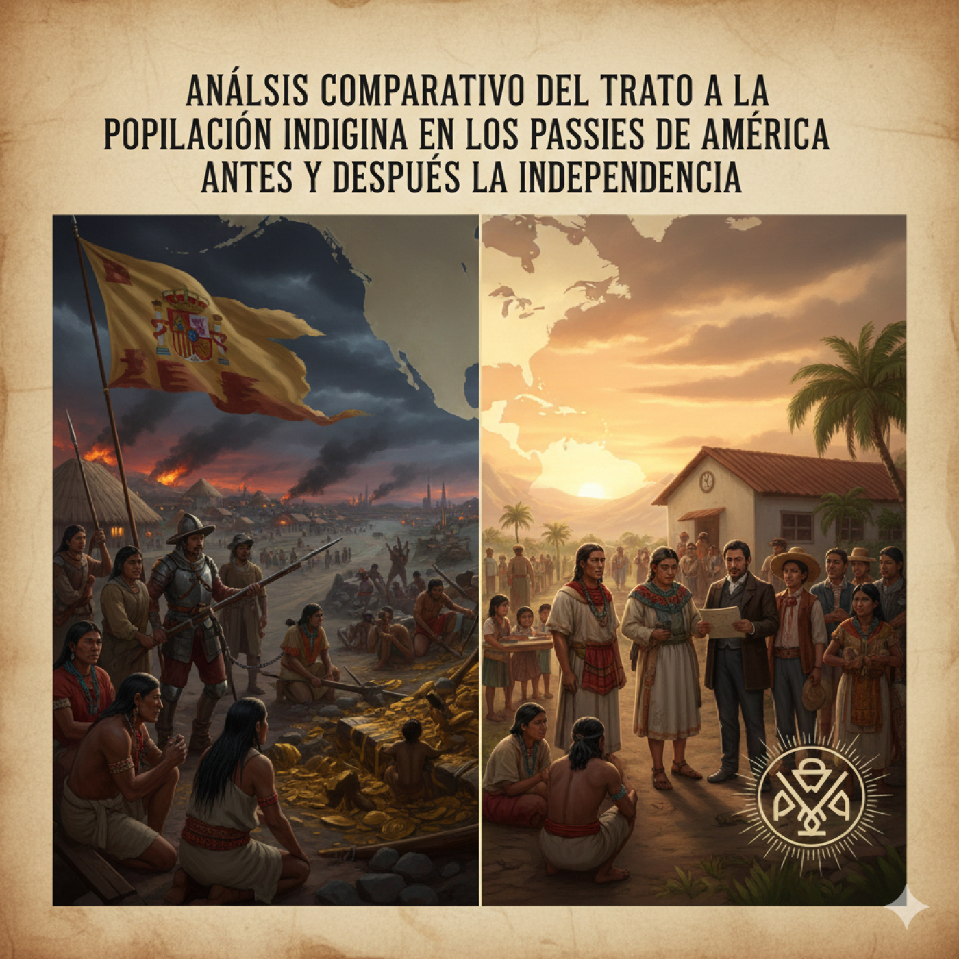 Análisis comparativo del trato a la población indígena en los países de América antes y después de la independencia episode artwork