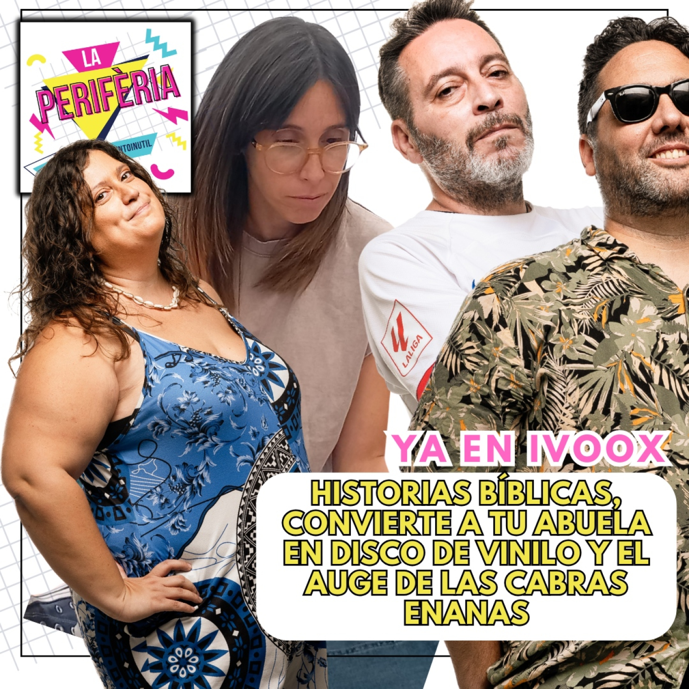Historias Bíblicas, convierte a tu abuela en disco de vinilo y el auge de las cabras enanas episode artwork