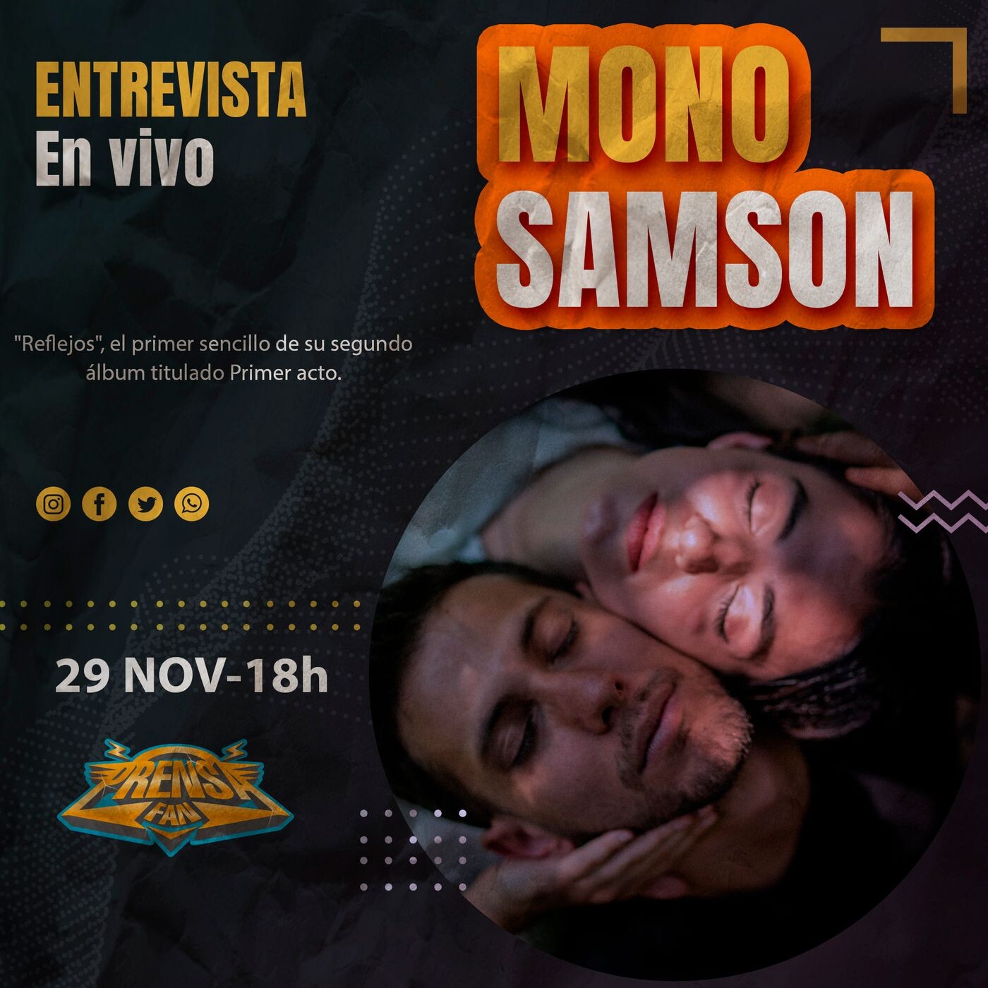 Entrevista con Mono Samson episode artwork