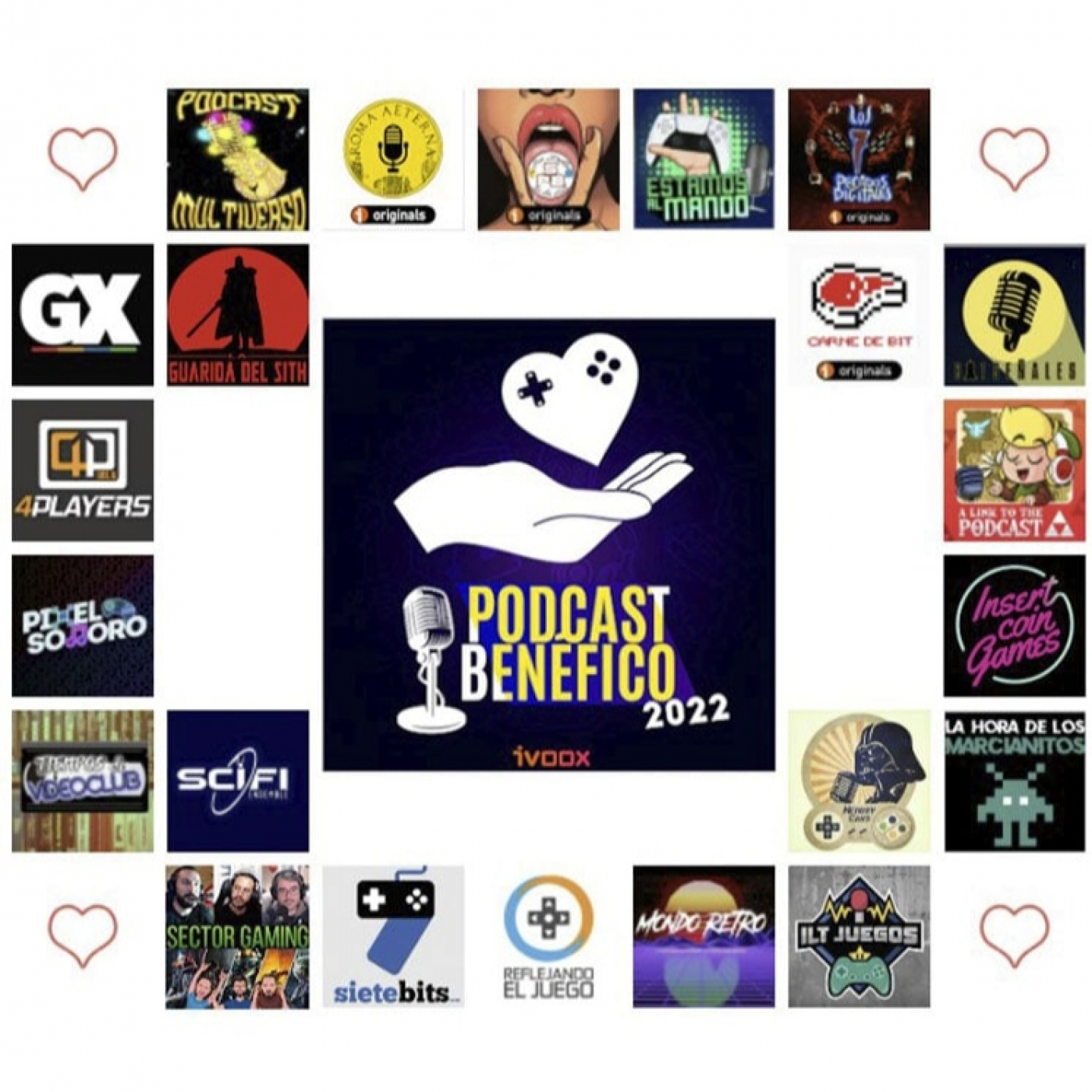 PODCAST BENÉFICO 2022: Videojuegos Olvidados que Merecen Volver episode artwork