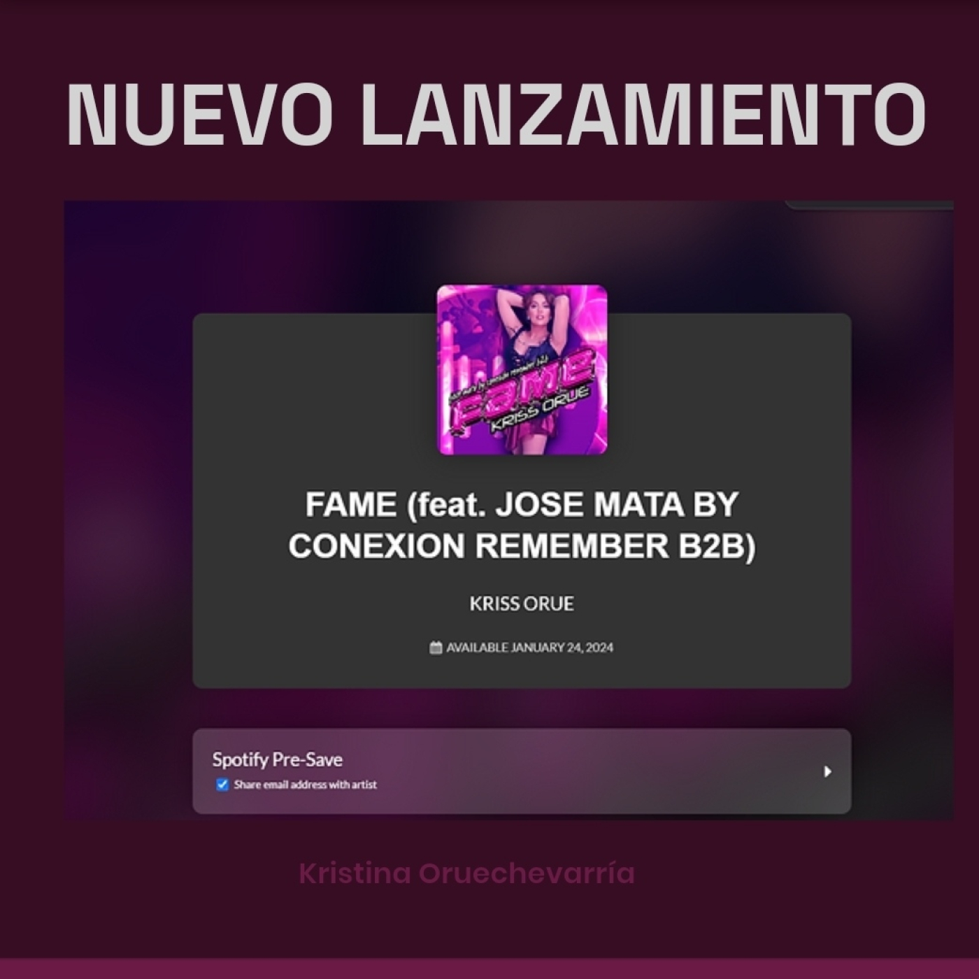 DjMuelaEnVivo - Conexión Remember - Kriss Orue - Episodio exclusivo para mecenas episode artwork