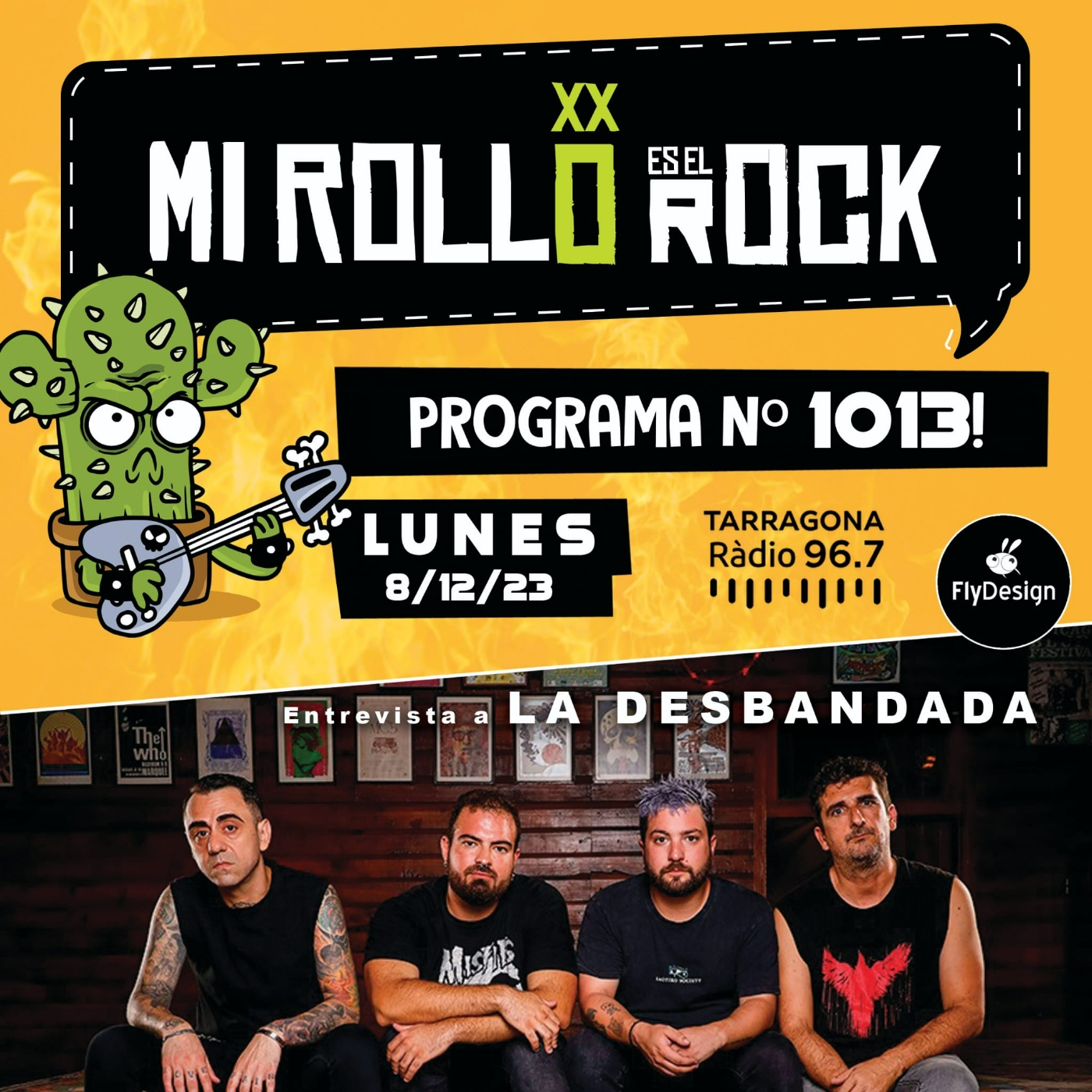 LA DESBANDADA en el MI ROLLO ES EL ROCK 1013 episode artwork