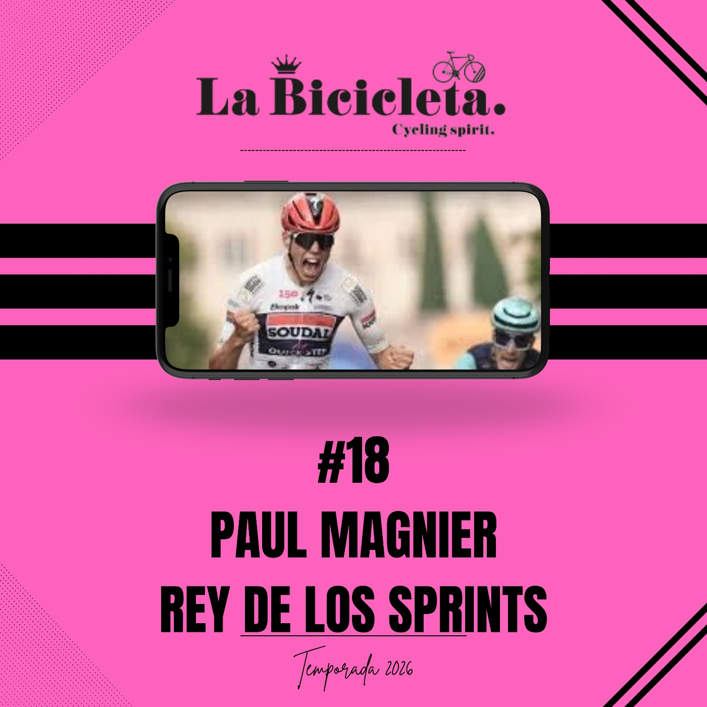 LA BICICLETA PODCAST | GIRO #18 - MAGNIER rey de los sprints episode artwork