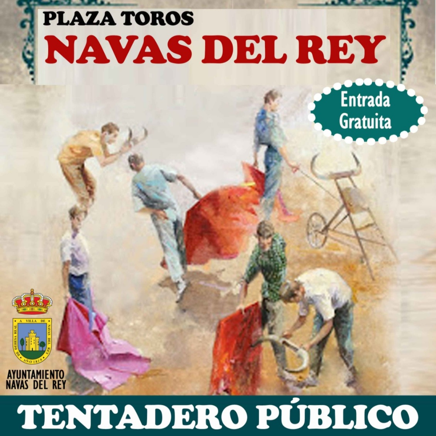 La Tnte. Alcalde de Navas del Rey Ada López, informa de las actividades recientes como el tentadero público casero episode artwork