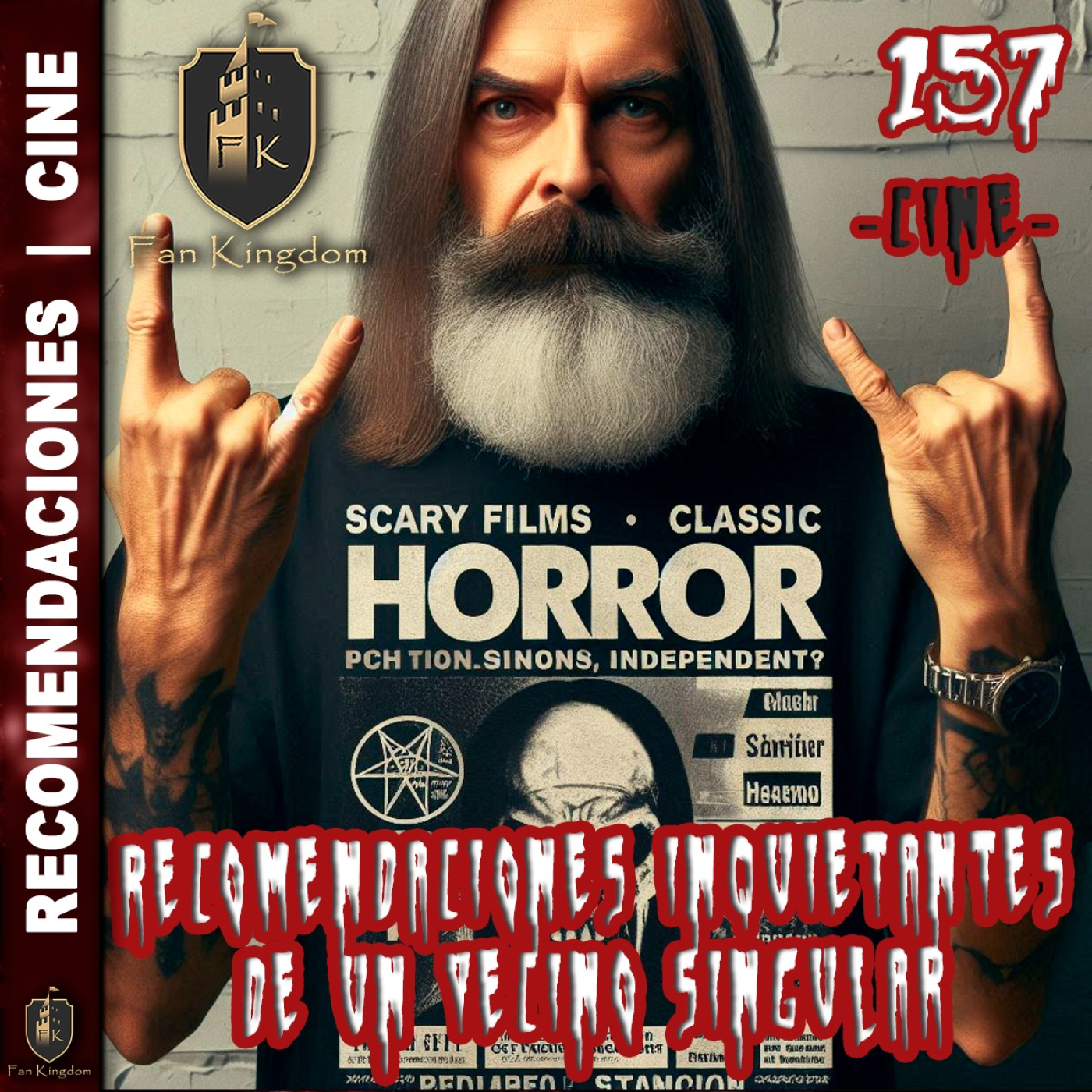 RECOMENDACIONES INQUIETANTES DE UN VECINO SINGULAR | CINE DE SERIES B a Z | FK 157 #terror #serieb