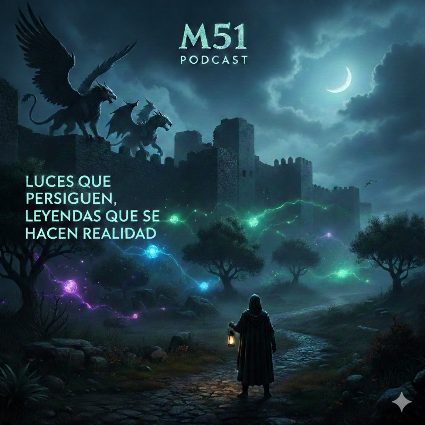 M51 T9X20 Hijoviejo, Dragones y luces que guian y acompañan.