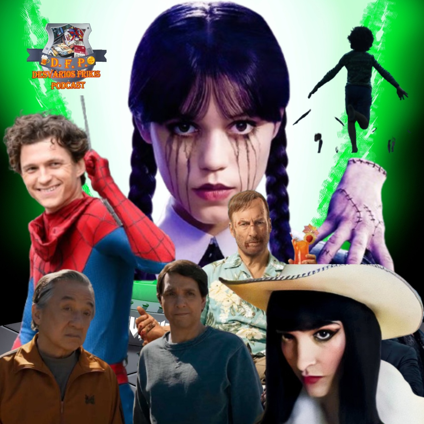 Desvaríos Frikis Críticas 104 MIÉRCOLES, KARATE KID, WEAPONS, Nadie 2, Tráiler ONE PIECE, SPIDER-MAN, La Taquilla y más episode artwork