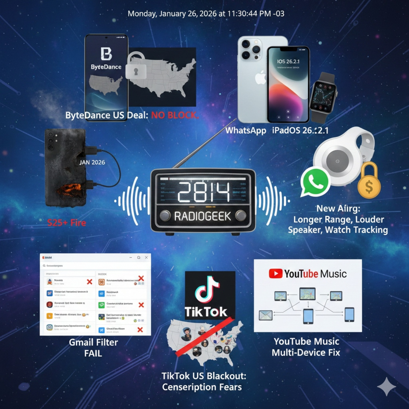 Radiogeek 2814 - WhatsApp vuelve en el tiempo al 2013