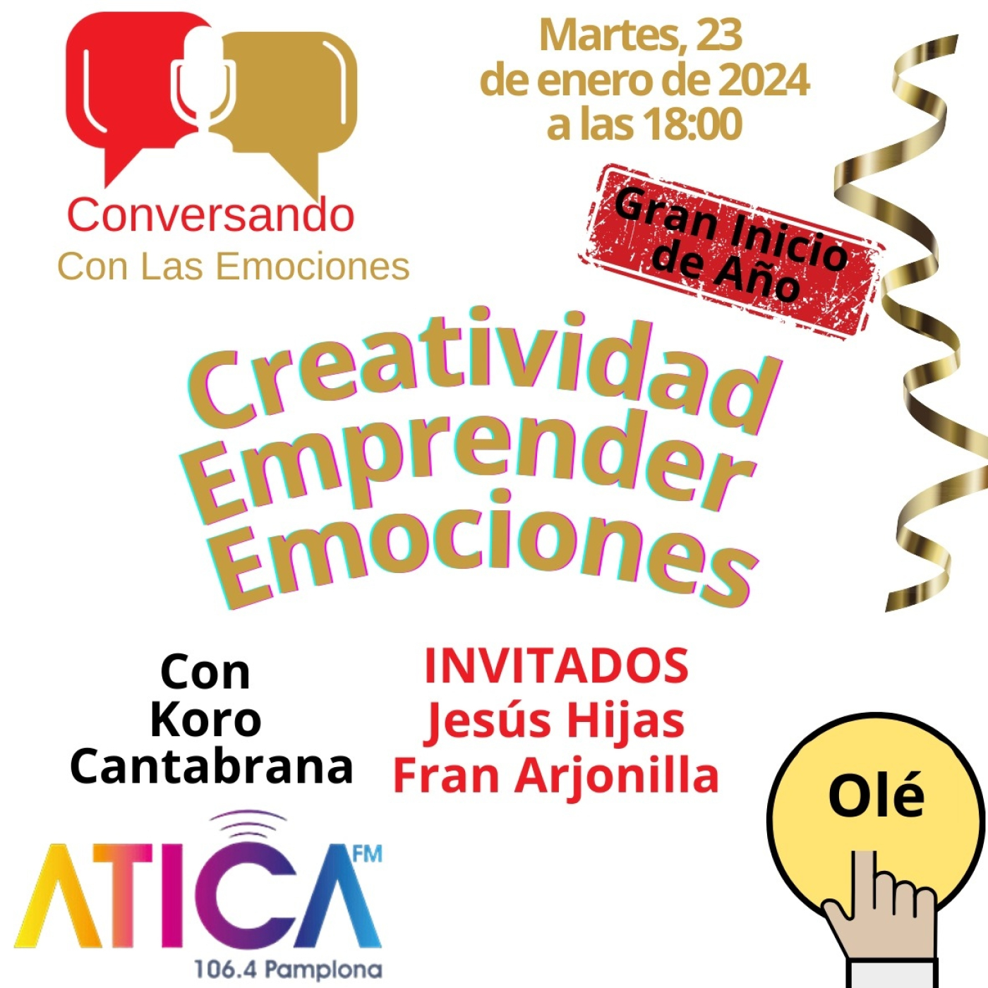 (050) Conversando con las emociones (23/01/2024)