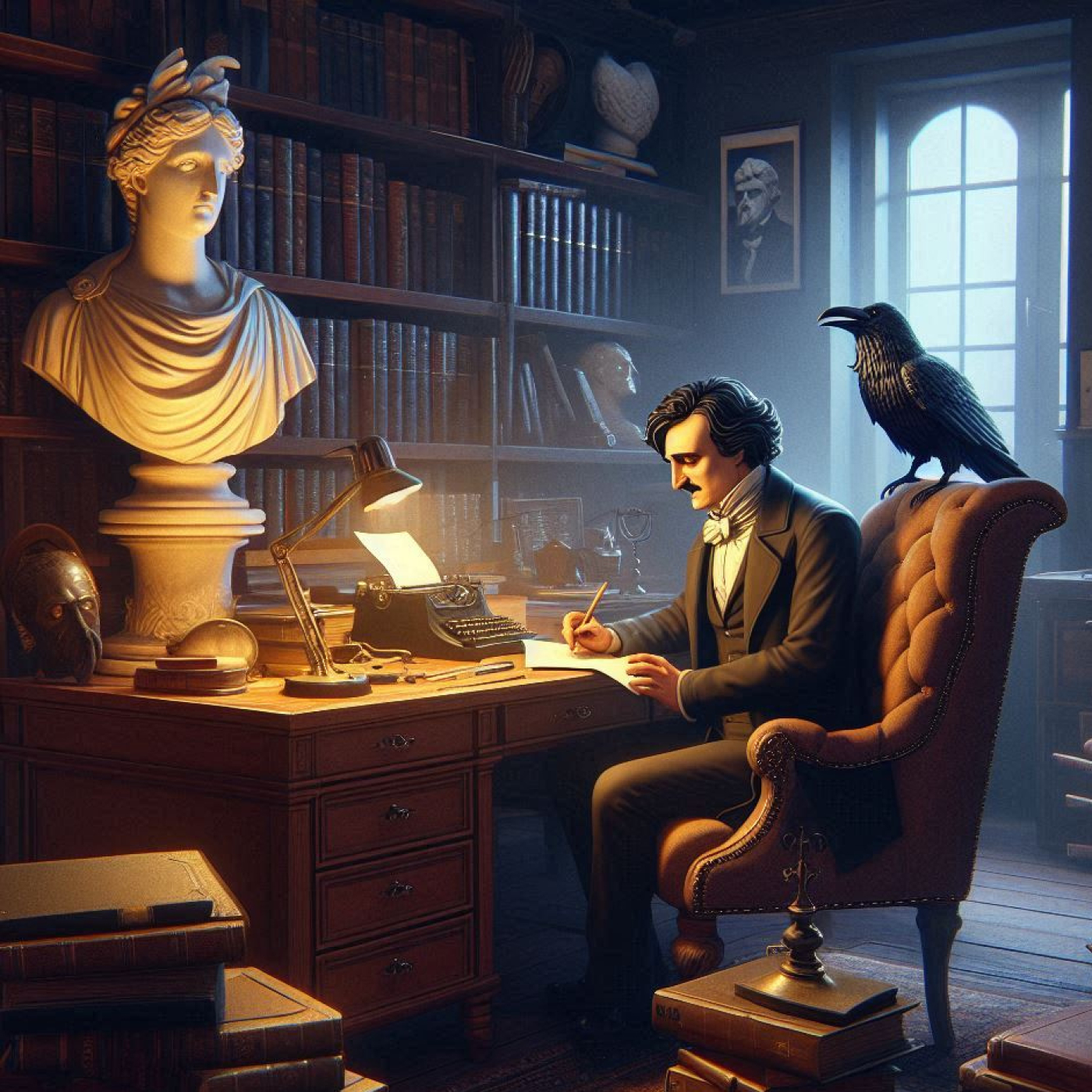 Edgar Allan Poe, el escritor maldito episode artwork