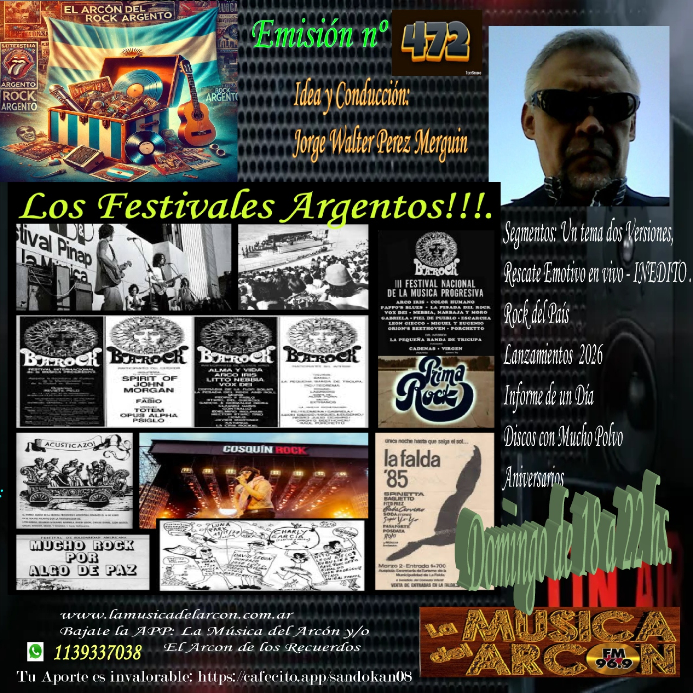 El Arcon del Rock Argento - Emision nº 473 - Festivales Argentos 2da-Parte episode artwork
