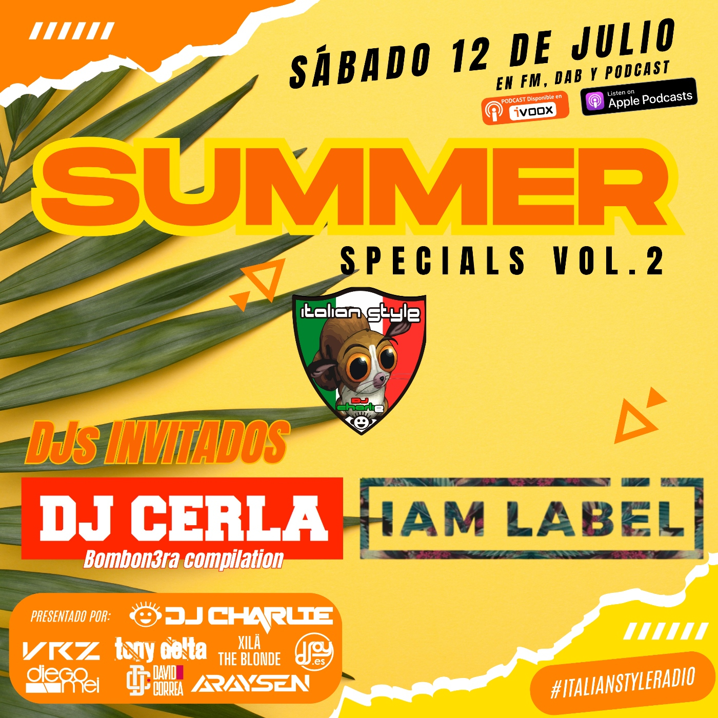 ITALIAN STYLE radio show 994 12-07-2025 episode artwork