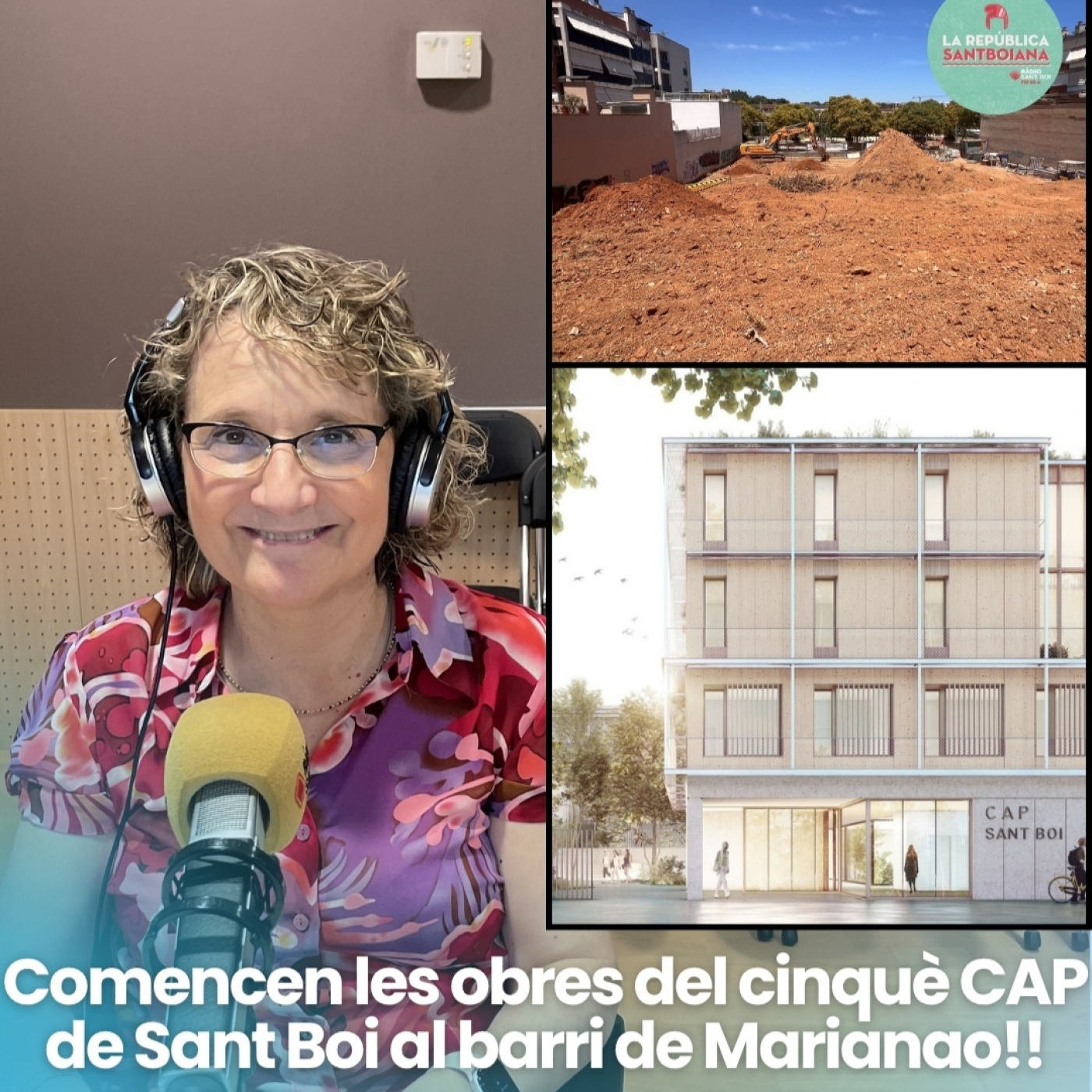 Comencen les obres del 5è CAP de Sant Boi, el CAP de Marianao - La República Santboiana episode artwork