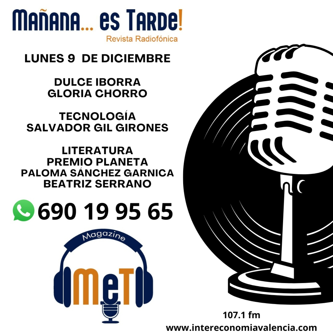 MAÑANA ES TARDE!!! MET