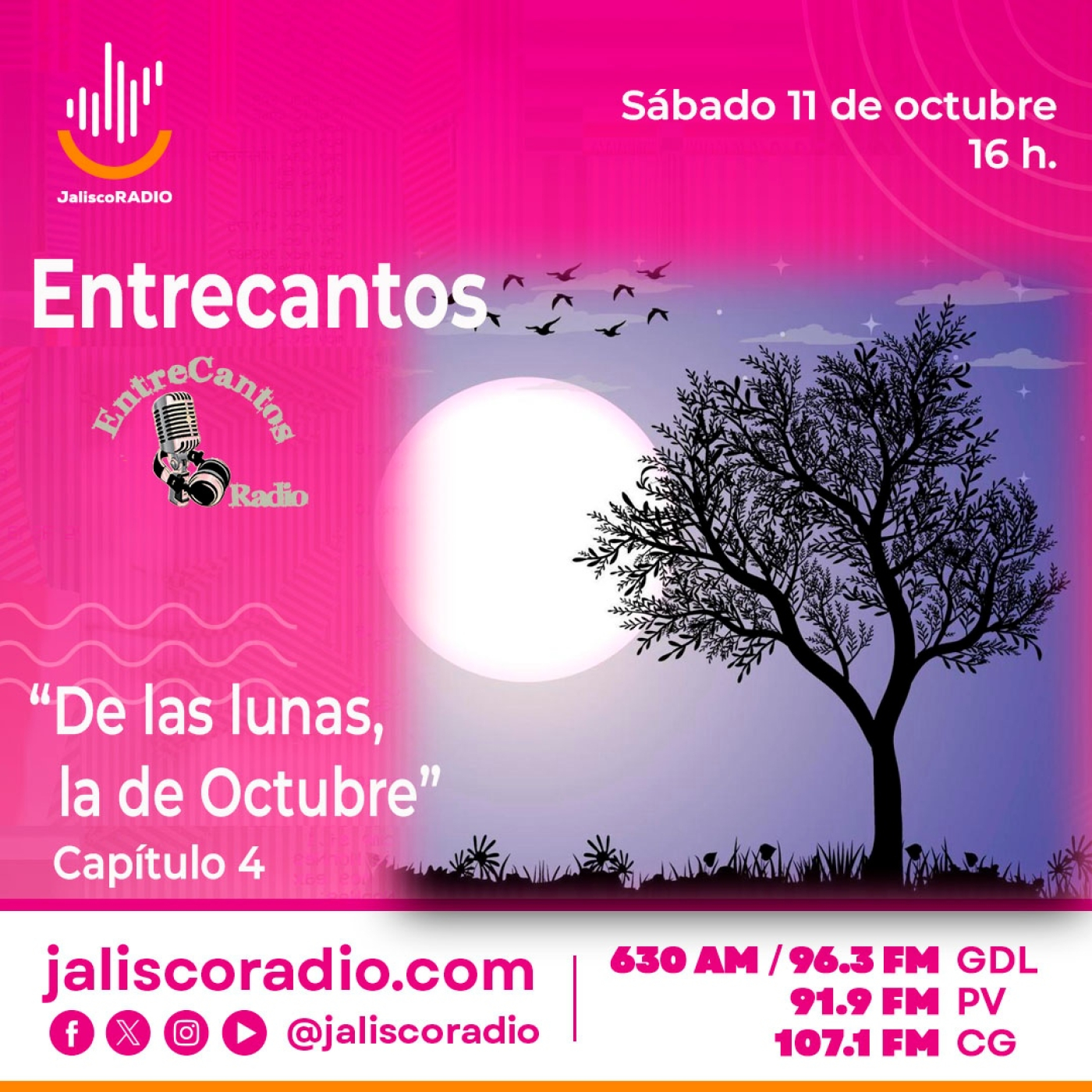 Programa Entrecantos 11 de octubre, 2025: "De las Lunas, la de Octubre"- Capítulo 4 episode artwork
