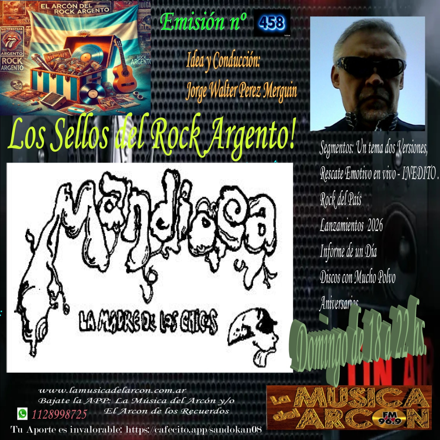 El Arcon del Rock Argento - Emision nº 458 - Sellos episode artwork