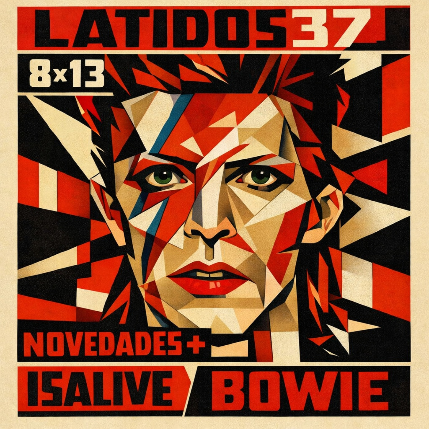 Latidos37| 8x13 Novedades + Isalive Bowie episode artwork