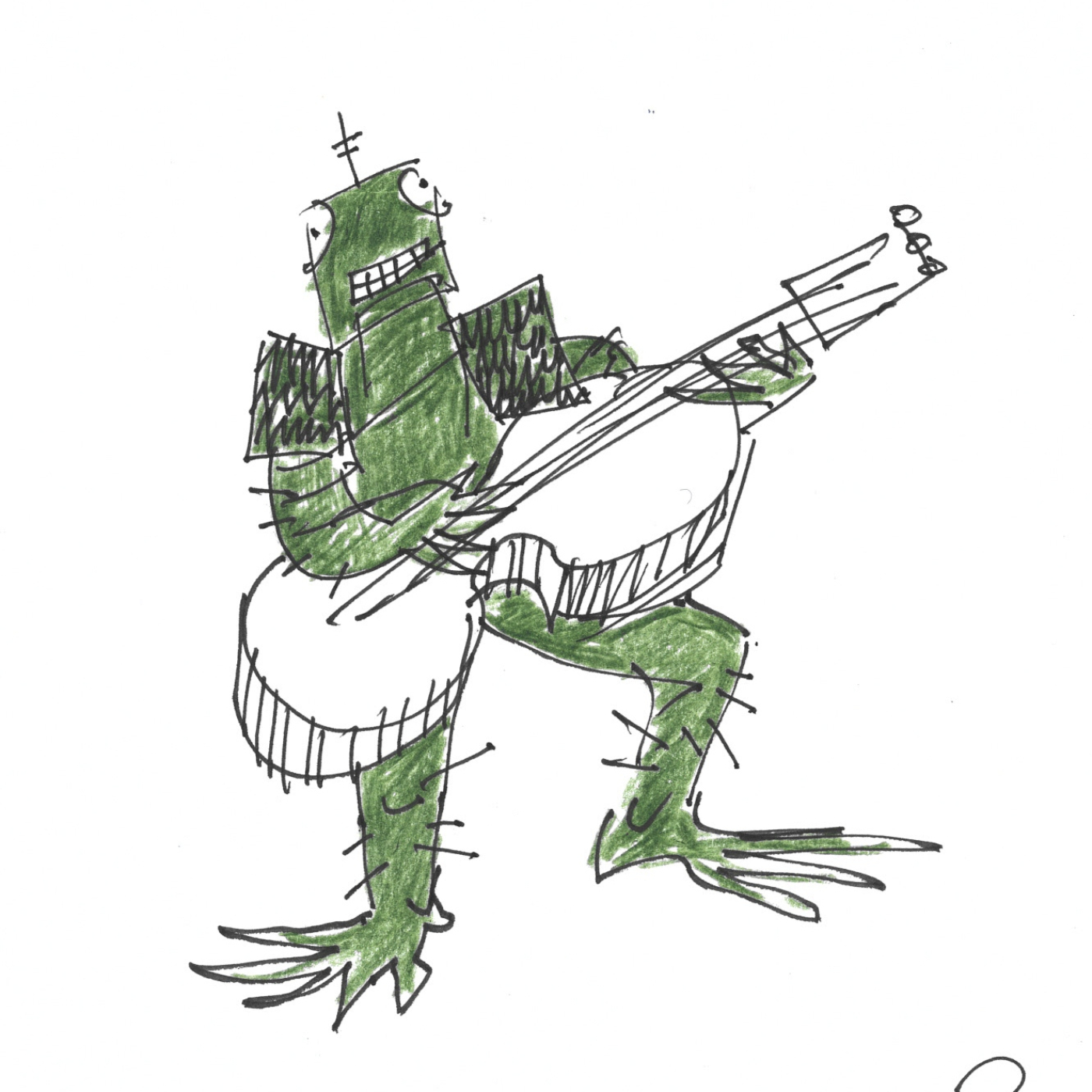 Marcianos que nos tocan las guitarras