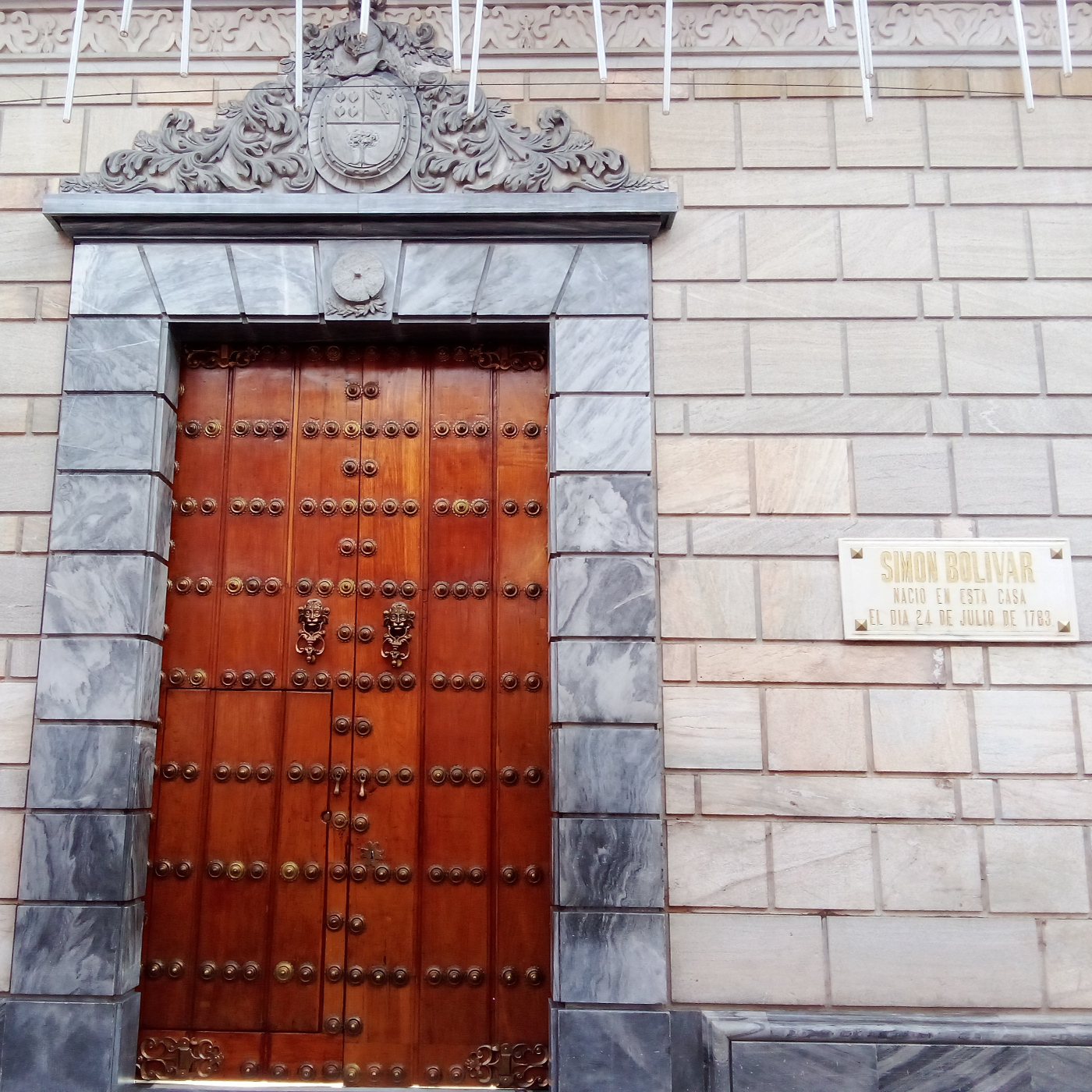 Casa Natal de Simón Bolívar, donde germinó la semilla de la libertad