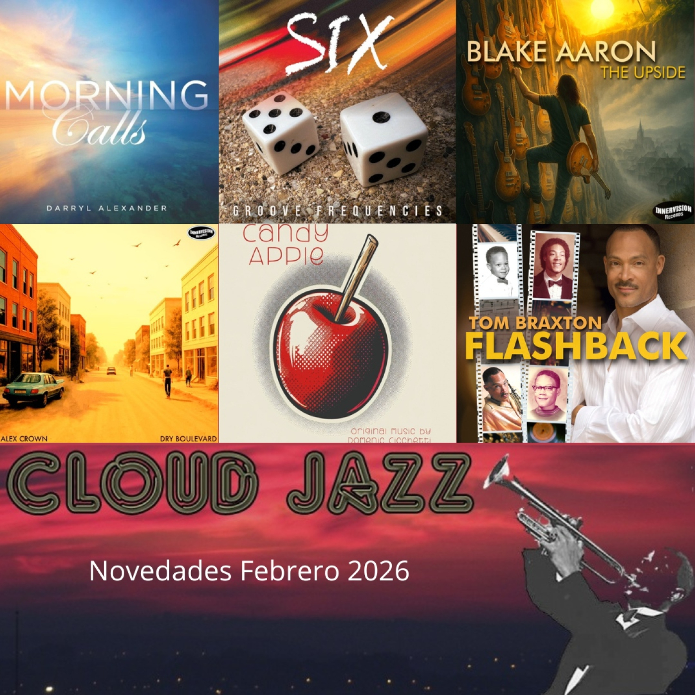 Cloud Jazz 2870 | Novedades Smooth Jazz Febrero 2026