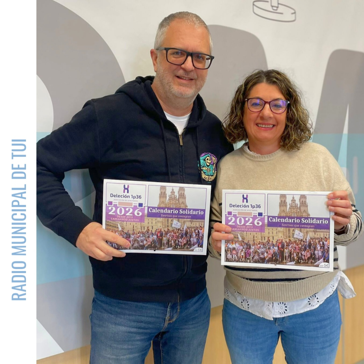 Ent. Eva Martínez e Javier Argüelles, da Asociación de Afectados pola Deleción 1p36 | Calendario solidario 2026 episode artwork