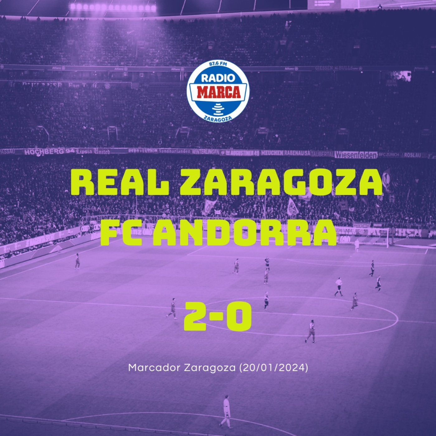 Marcador Zaragoza - 20-01-2024 episode artwork