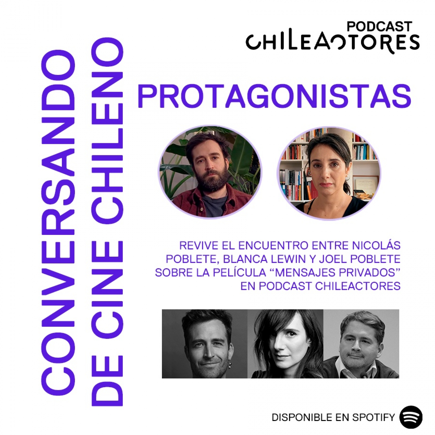 Conversando de Cine Chileno: Blanca Lewin y Nicolás Poblete
