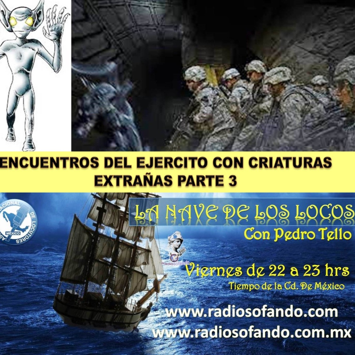 La Nave de los Locos_ENCUENTROS DEL EJERCITO CON CRIATURAS EXTRAÑAS Parte 3_02-05-25 episode artwork