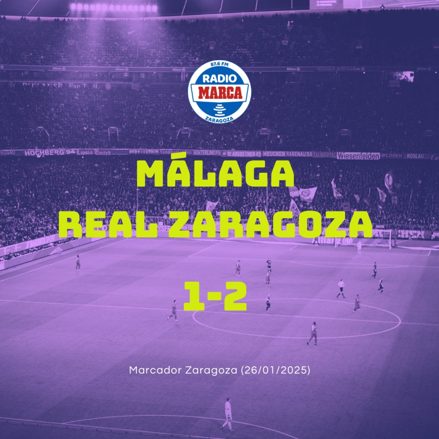 26-01-2025 - Marcador Zaragoza Goles episode artwork