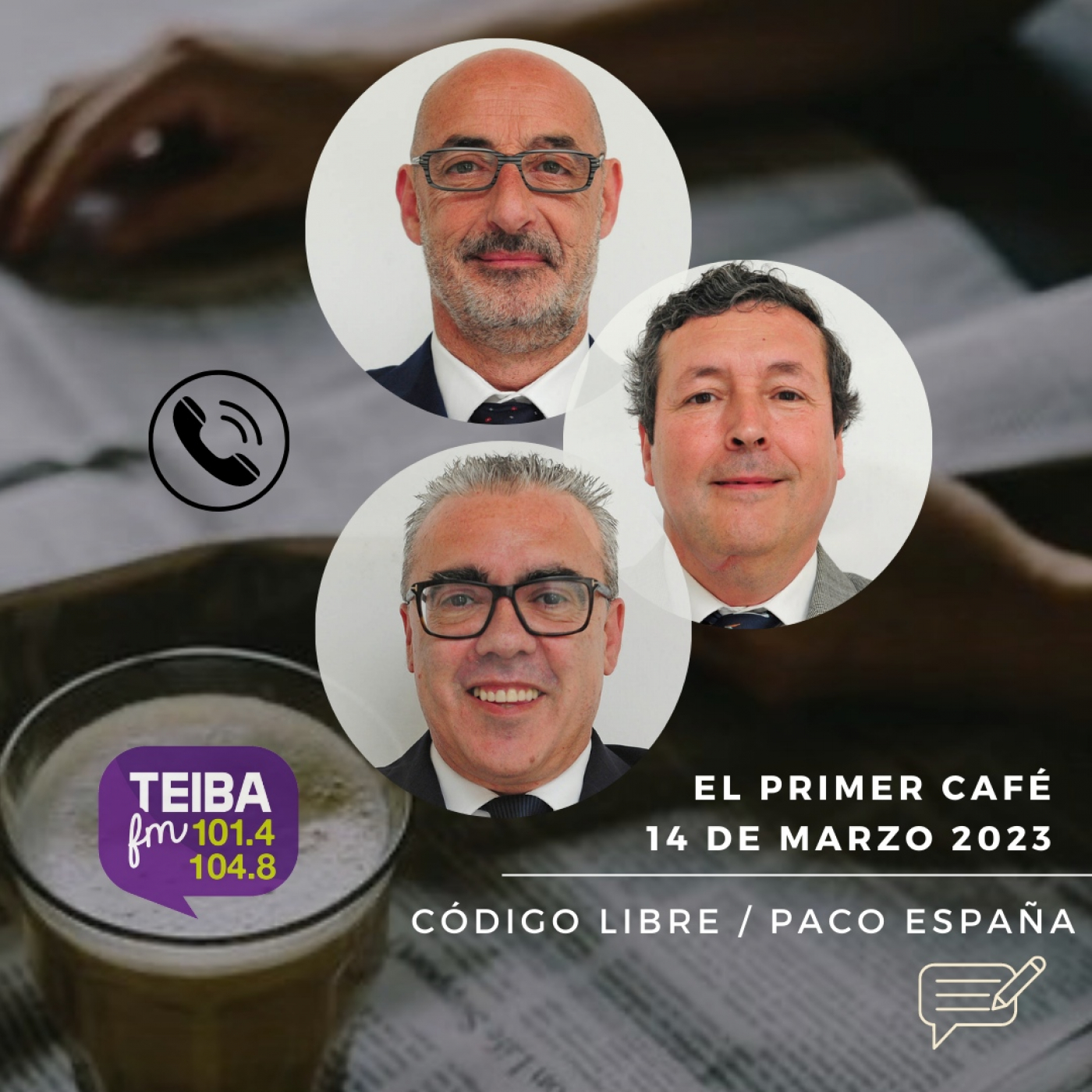 El Primer Café 14/03/2023 episode artwork