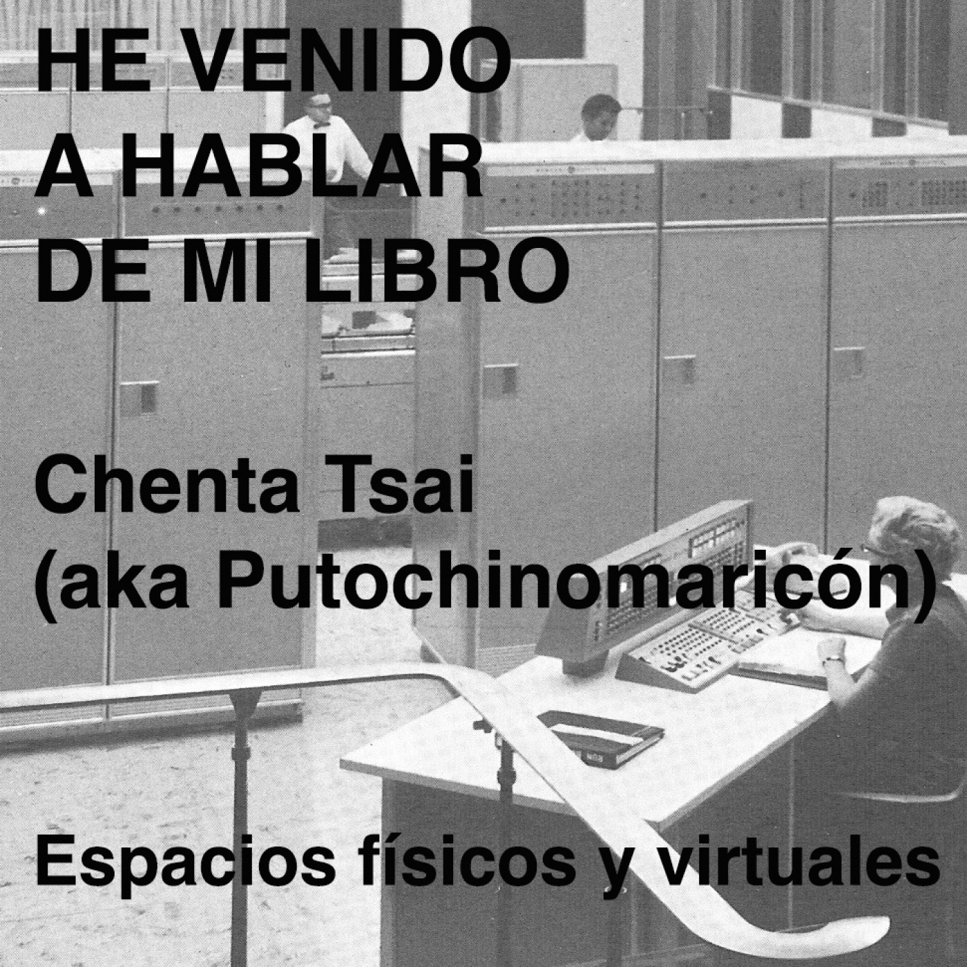 He venido a hablar de mi libro