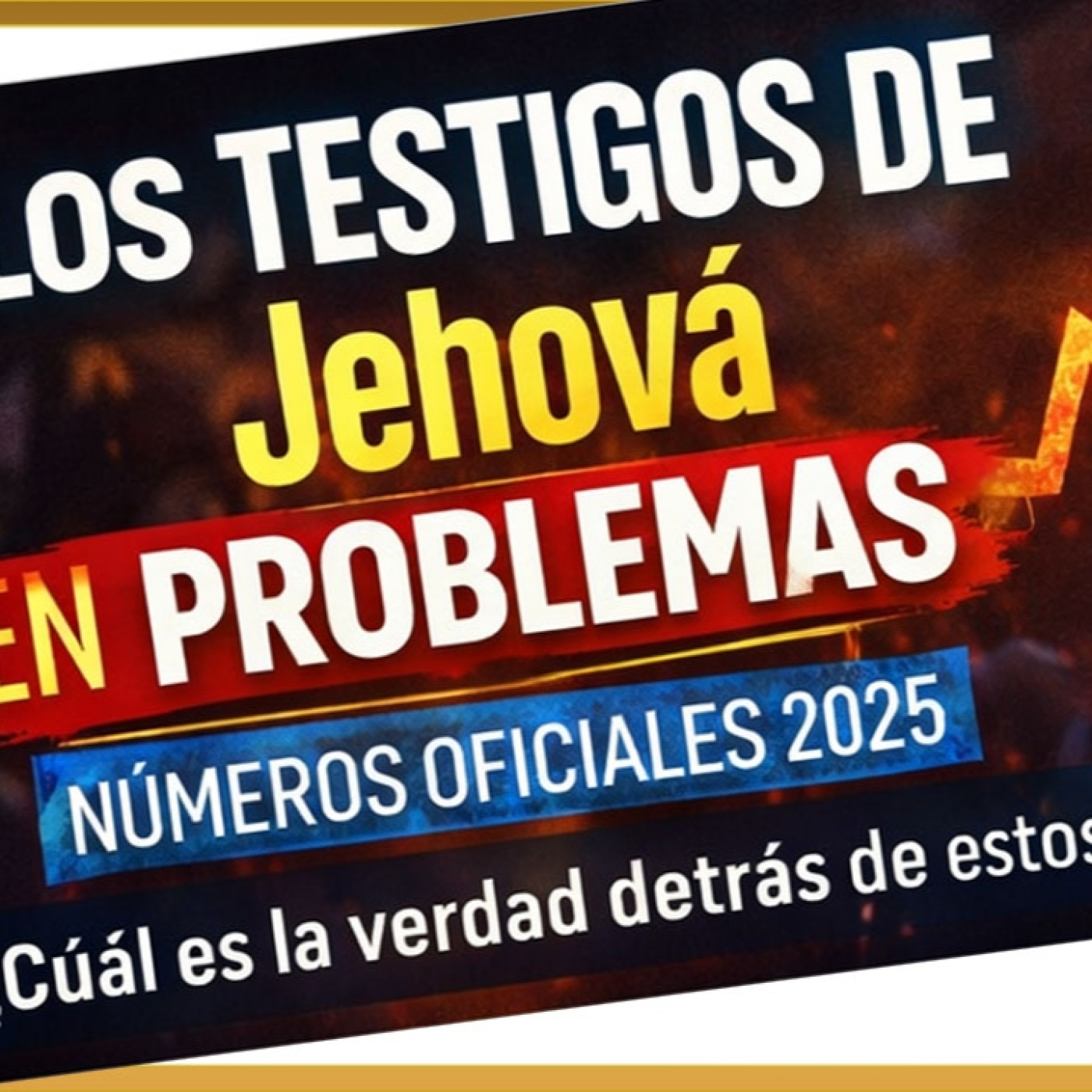 La IA analiza los números de los Testigos de Jehová (2025) - Episodio exclusivo para mecenas